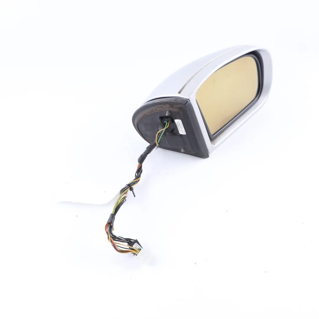 Mercedes W211 Wing Mirror Door Right O/S Power Fold Brilliant Silver - 9744 - SKU rhd-A2038106276-BRS - Part number A2038106276
