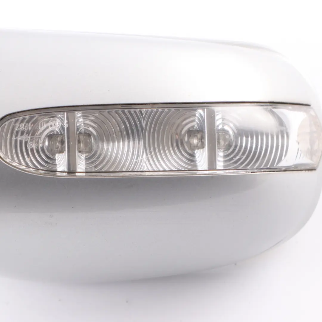 Wing Mirror Door Right O/S Power Fold Brilliant Silver - 9744 to Mercedes W211 with Part number A2038106276 Mercedes W211 Wing Mirror Door Right O/S Power Fold Brilliant Silver - 9744 - SKU rhd-A2038106276-BRS - Part number A2038106276