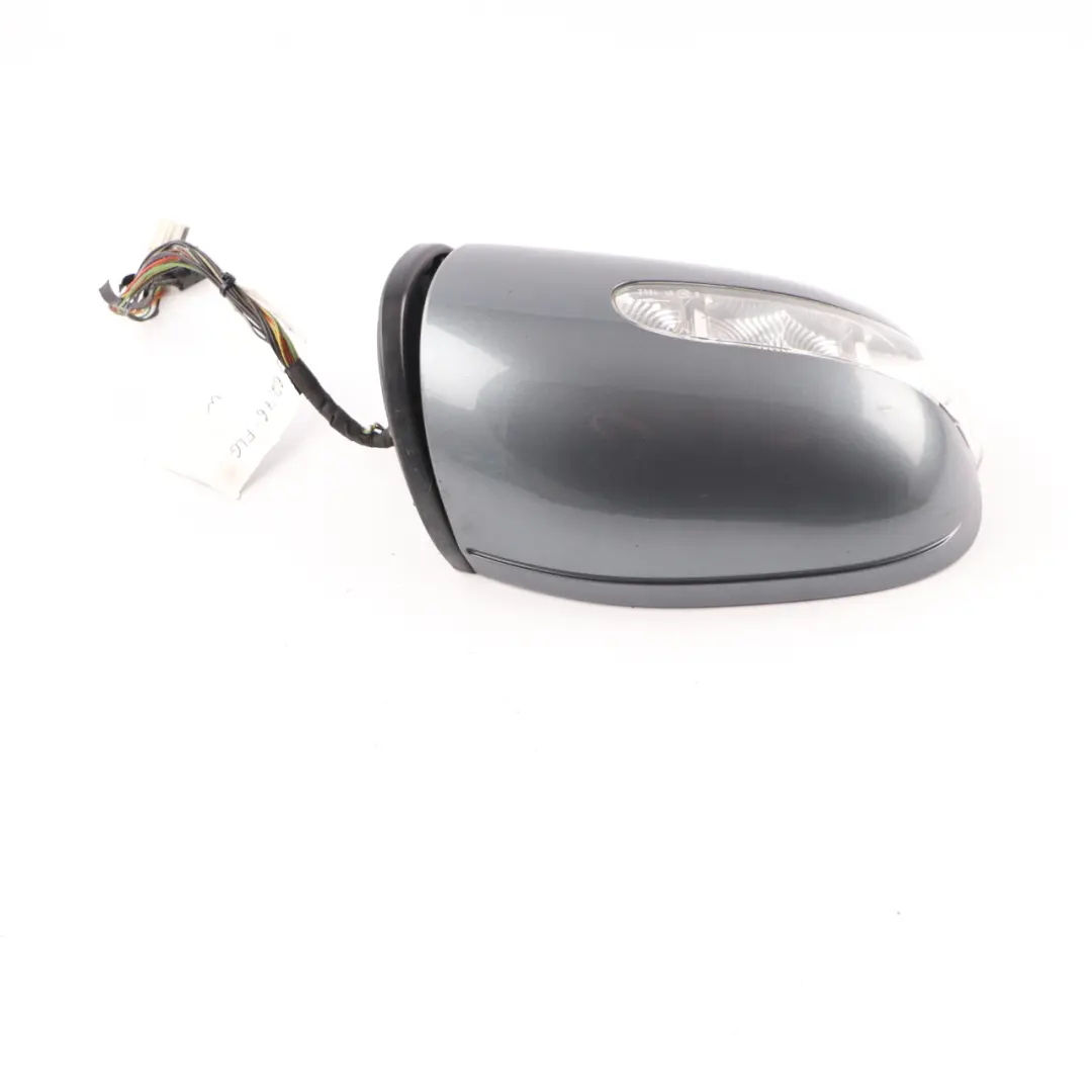 Wing Mirror Door Right O/S Power Fold Outside Flint Grey - 368 to Mercedes W211 with Part number A2038106276 Mercedes W211 Wing Mirror Door Right O/S Power Fold Outside Flint Grey - 368 - SKU rhd-A2038106276-FLG - Part number A2038106276