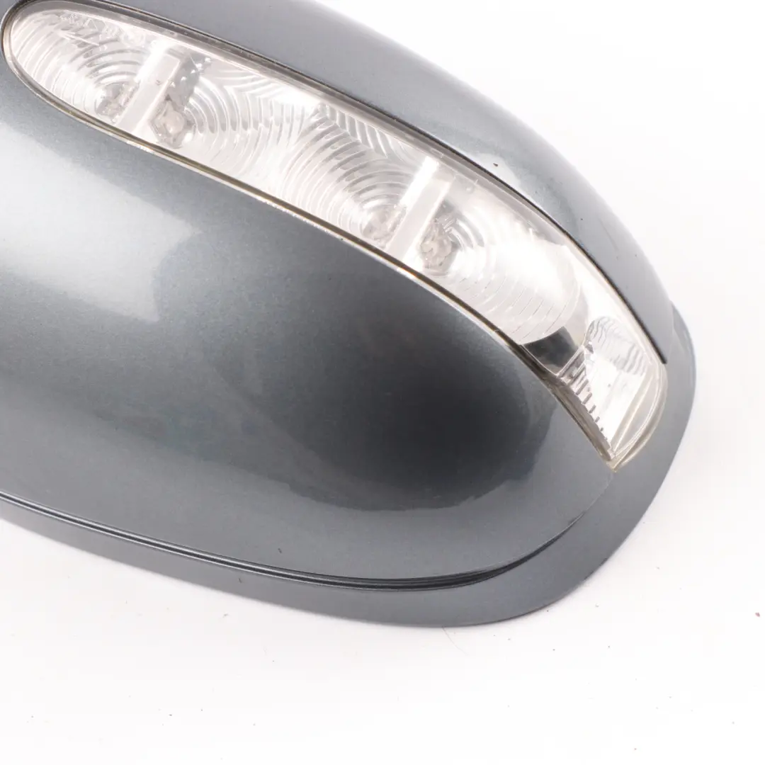 Wing Mirror Door Right O/S Power Fold Outside Flint Grey - 368 to Mercedes W211 with Part number A2038106276 Mercedes W211 Wing Mirror Door Right O/S Power Fold Outside Flint Grey - 368 - SKU rhd-A2038106276-FLG - Part number A2038106276