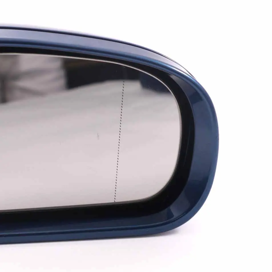 Wing Mirror Power Fold Door Right O/S Outside Jaspisblau Blue 345 to Mercedes W203 with Part number A2038106476 Mercedes W203 Wing Mirror Power Fold Door Right O/S Outside Jaspisblau Blue 345 - SKU rhd-A2038106476-JAS - Part number A2038106476