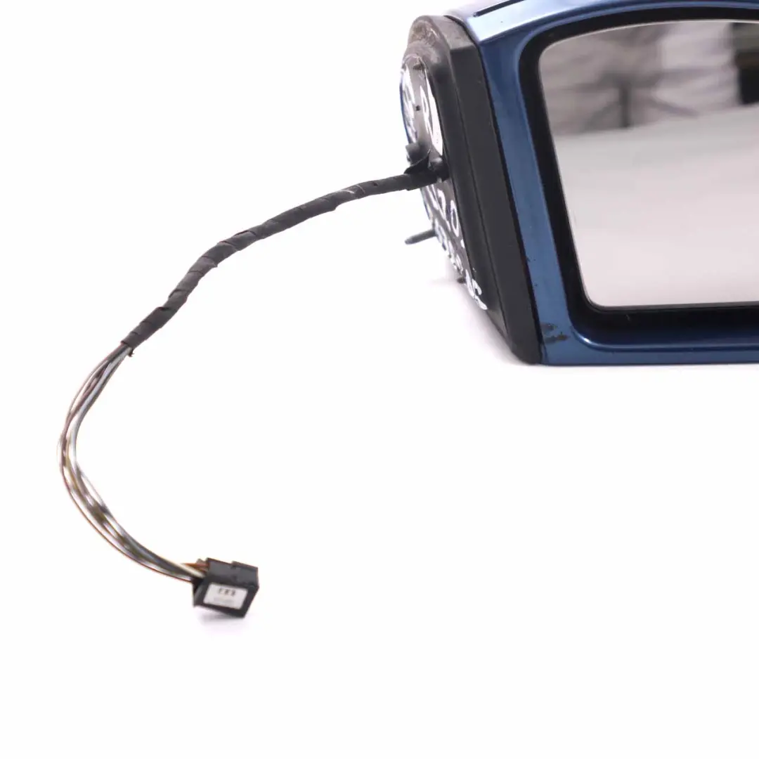 Wing Mirror Power Fold Door Right O/S Outside Jaspisblau Blue 345 to Mercedes W203 with Part number A2038106476 Mercedes W203 Wing Mirror Power Fold Door Right O/S Outside Jaspisblau Blue 345 - SKU rhd-A2038106476-JAS - Part number A2038106476