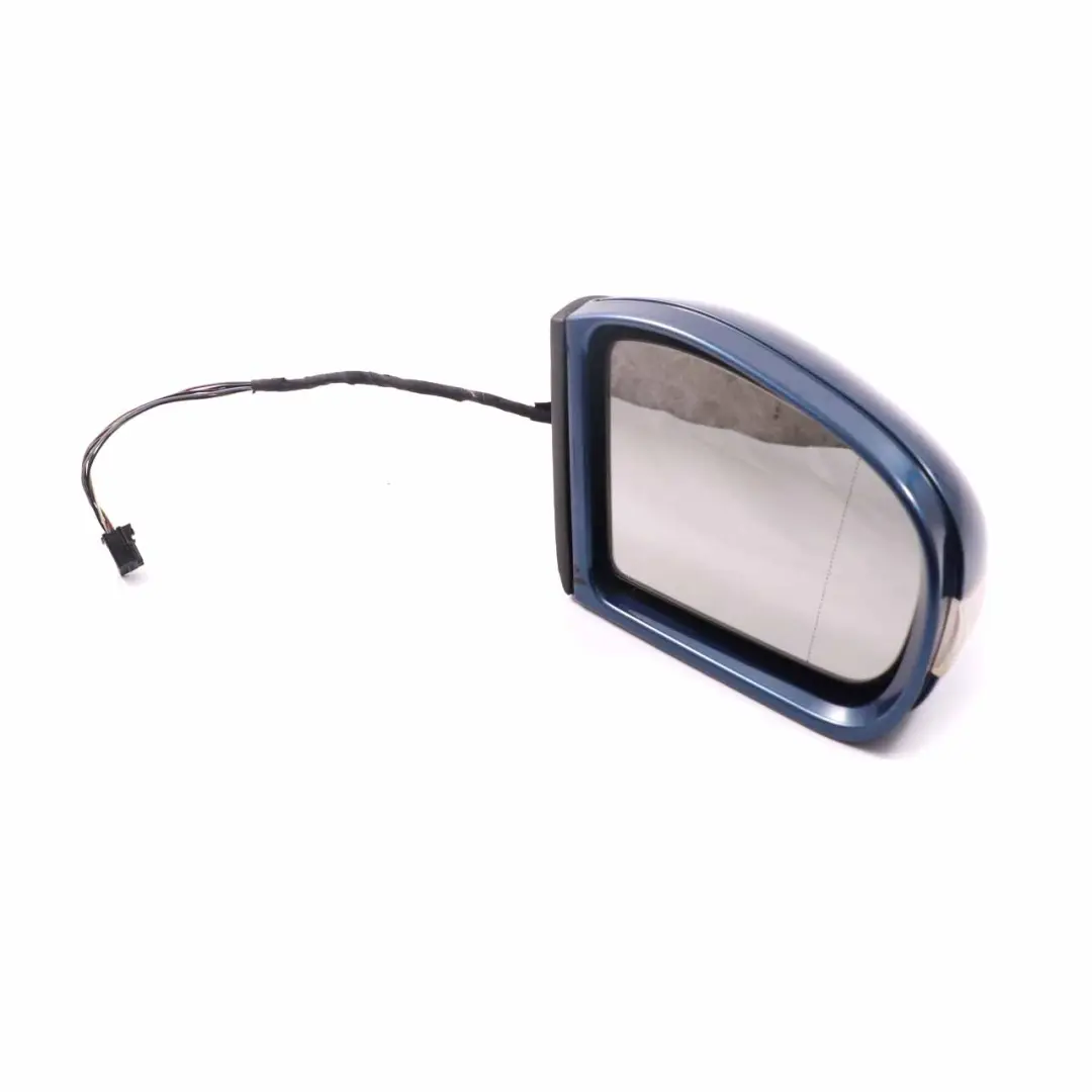 Wing Mirror Power Fold Door Right O/S Outside Jaspisblau Blue 345 to Mercedes W203 with Part number A2038106476 Mercedes W203 Wing Mirror Power Fold Door Right O/S Outside Jaspisblau Blue 345 - SKU rhd-A2038106476-JAS - Part number A2038106476
