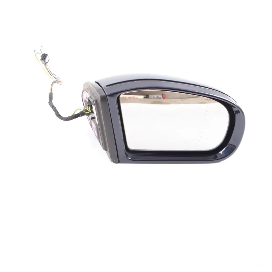 Mercedes W203 Wing Mirror Power Fold Door Right O/S Outside Tanzanite Blue - 359 - SKU rhd-A2038106476-TB - Part number A2038106476