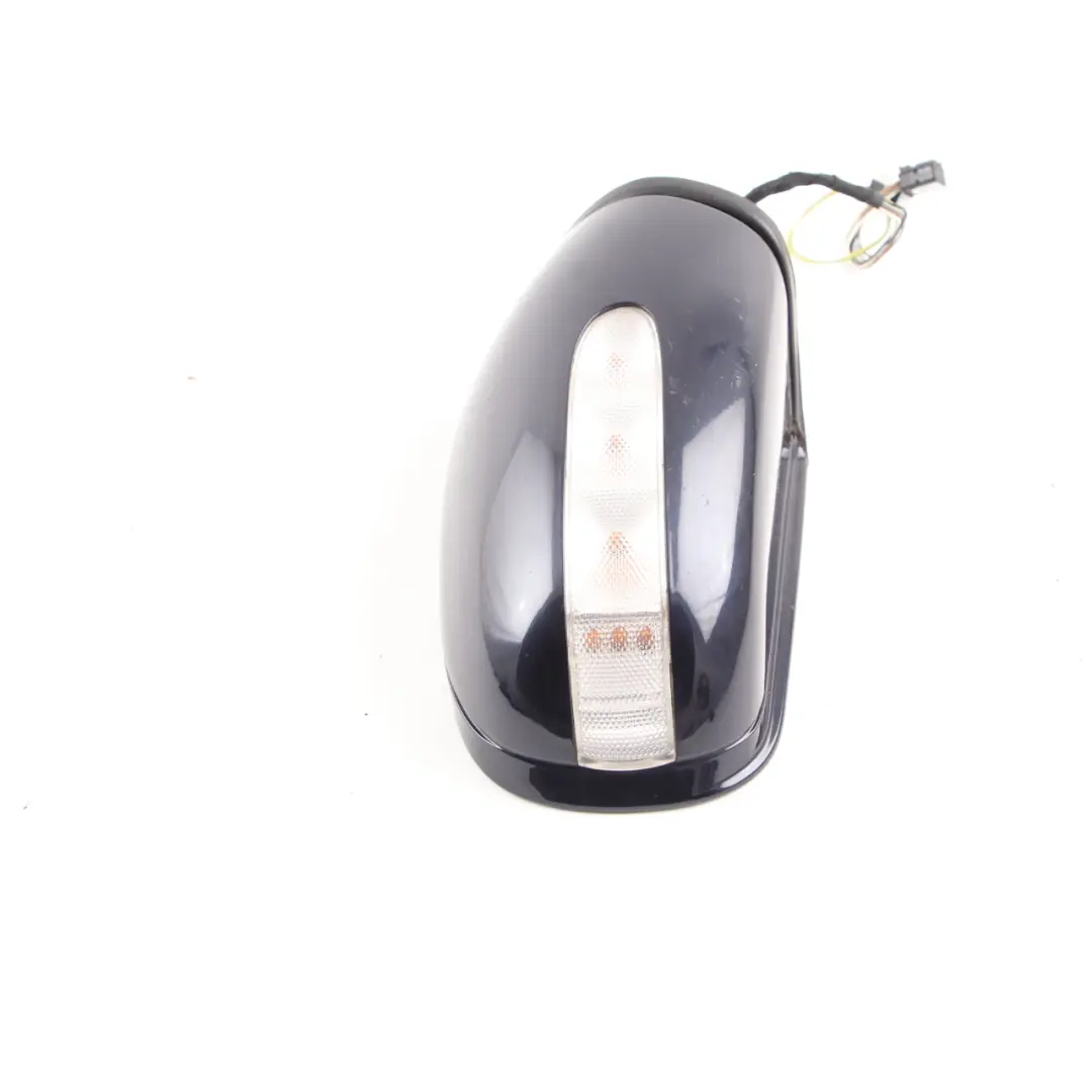 Wing Mirror Power Fold Door Right O/S Outside Tanzanite Blue - 359 to Mercedes W203 with Part number A2038106476 Mercedes W203 Wing Mirror Power Fold Door Right O/S Outside Tanzanite Blue - 359 - SKU rhd-A2038106476-TB - Part number A2038106476