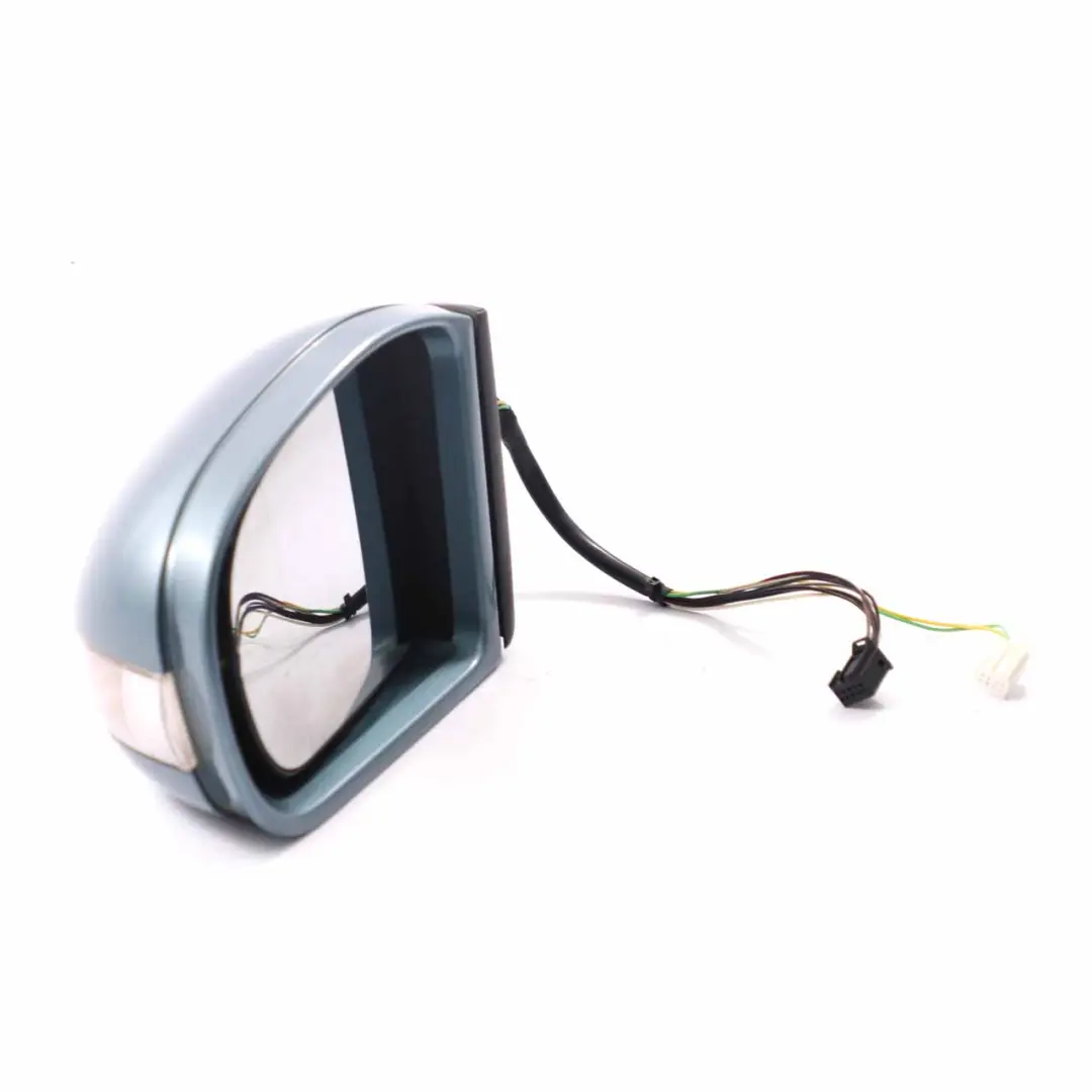 Wing Mirror Power Fold Door Left N/S Aragonite Blue - 941 to Mercedes W203 with Part number A2038106576 Mercedes W203 Wing Mirror Power Fold Door Left N/S Aragonite Blue - 941 - SKU rhd-A2038106576-ABM - Part number A2038106576