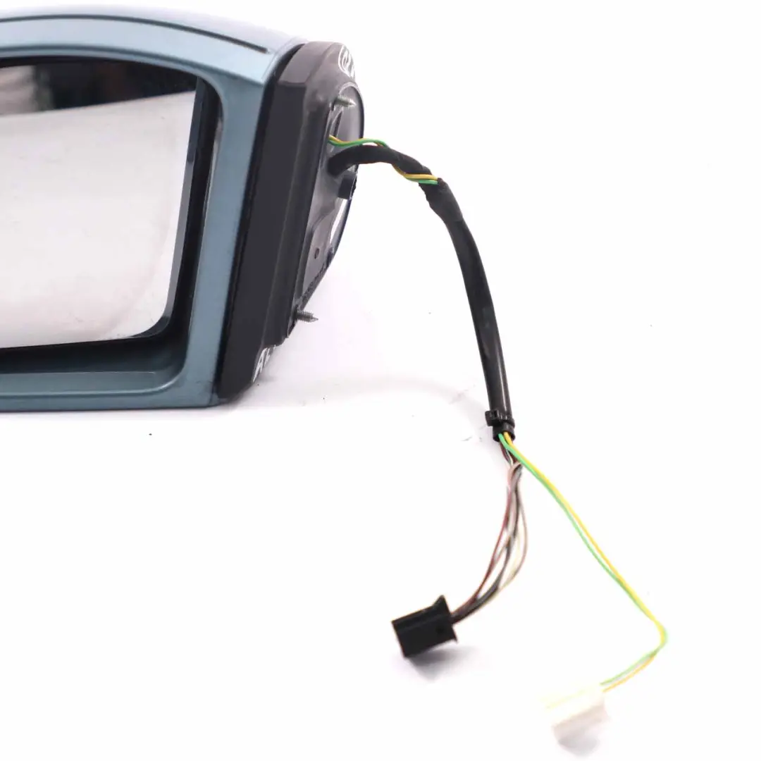 Wing Mirror Power Fold Door Left N/S Aragonite Blue - 941 to Mercedes W203 with Part number A2038106576 Mercedes W203 Wing Mirror Power Fold Door Left N/S Aragonite Blue - 941 - SKU rhd-A2038106576-ABM - Part number A2038106576