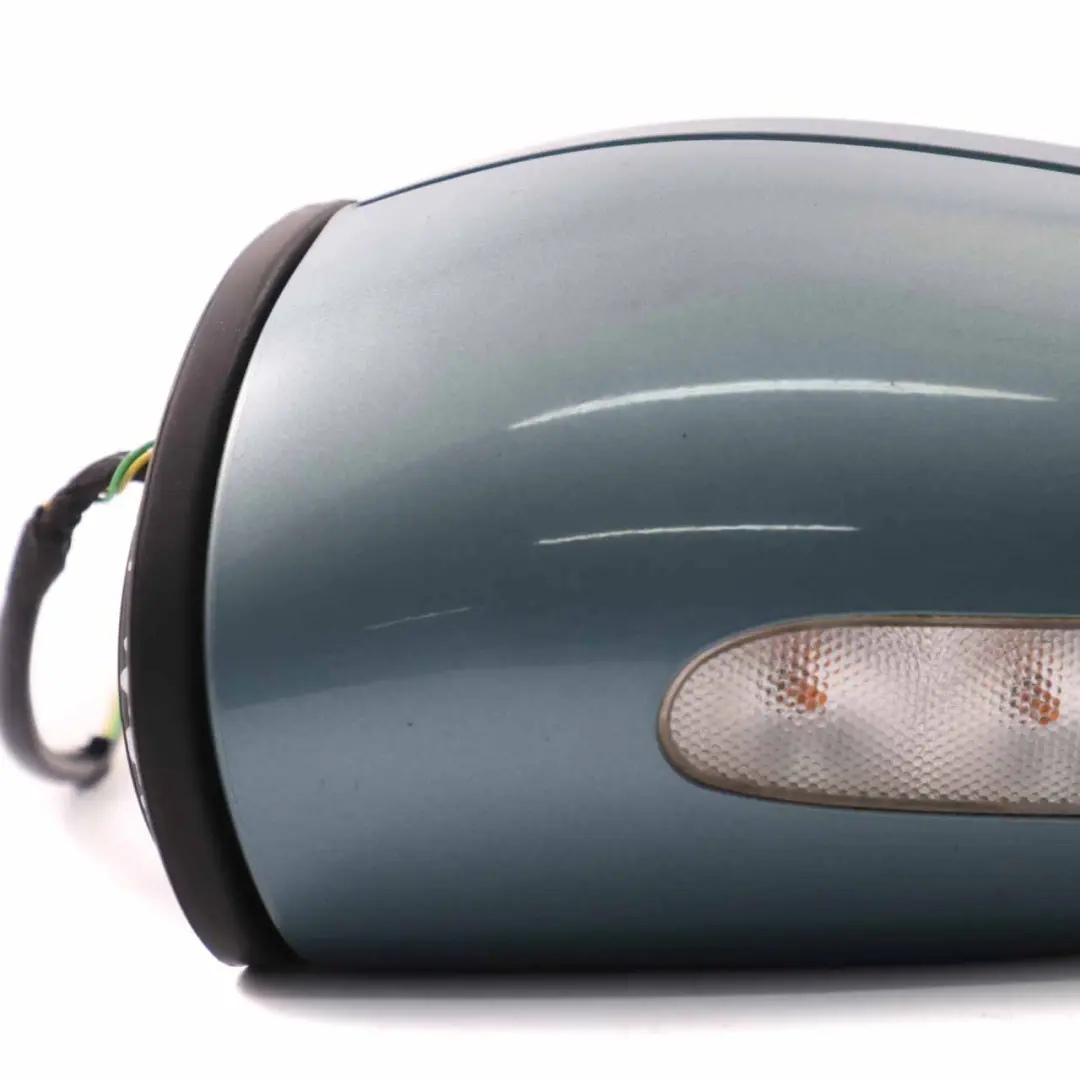Wing Mirror Power Fold Door Left N/S Aragonite Blue - 941 to Mercedes W203 with Part number A2038106576 Mercedes W203 Wing Mirror Power Fold Door Left N/S Aragonite Blue - 941 - SKU rhd-A2038106576-ABM - Part number A2038106576