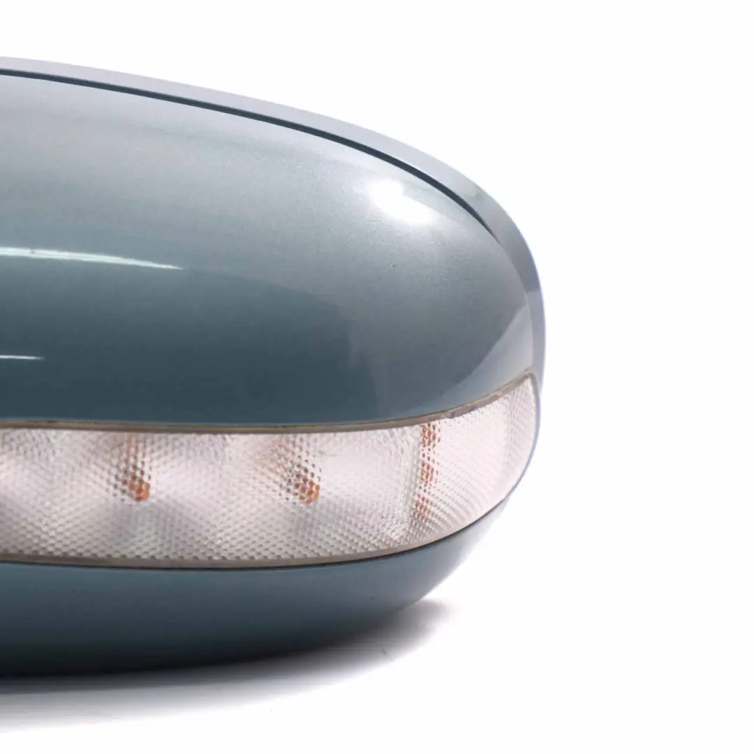Wing Mirror Power Fold Door Left N/S Aragonite Blue - 941 to Mercedes W203 with Part number A2038106576 Mercedes W203 Wing Mirror Power Fold Door Left N/S Aragonite Blue - 941 - SKU rhd-A2038106576-ABM - Part number A2038106576