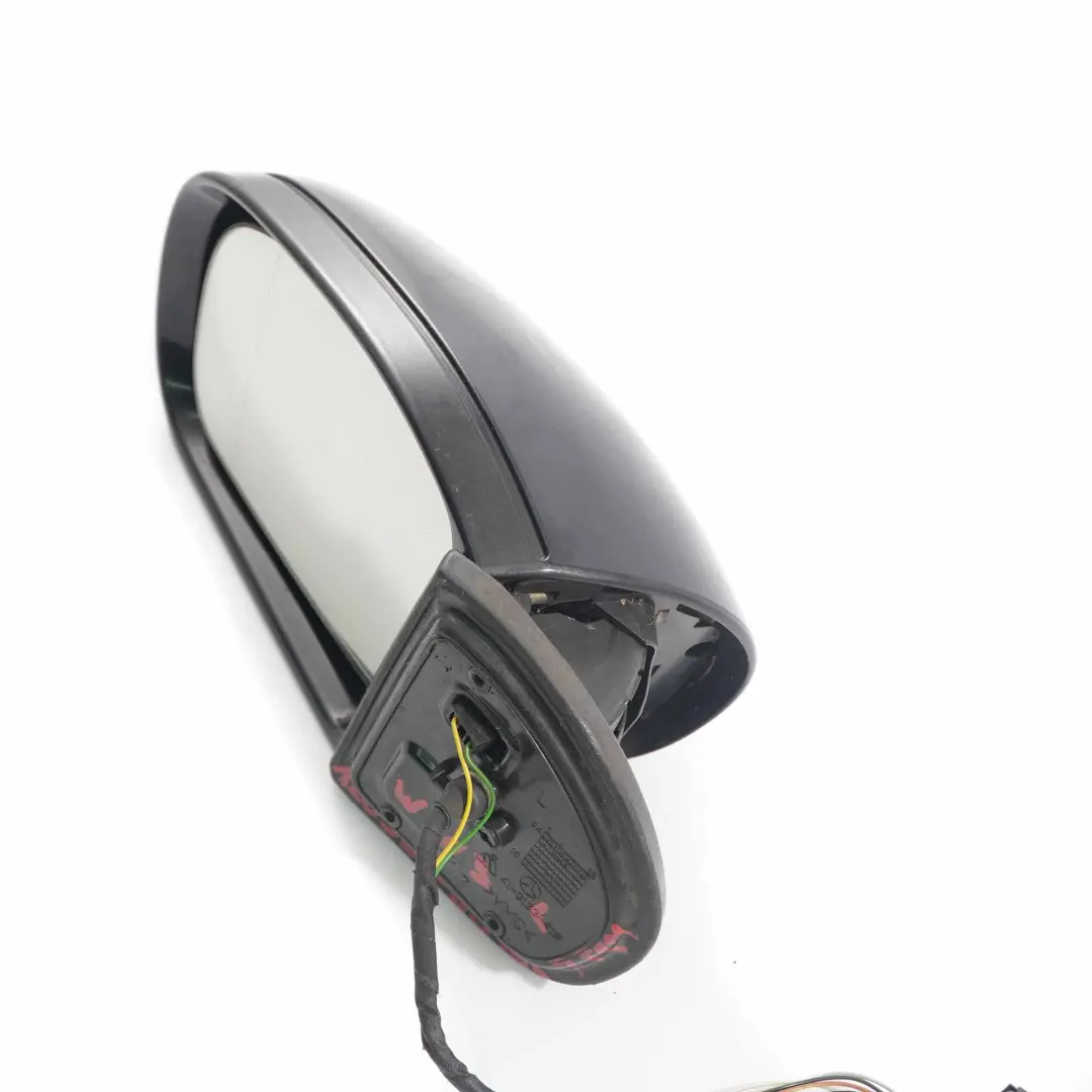 Mercedes W203 Wing Mirror Power Fold Door Left N/S Diamond Black Metallic - 768 - SKU rhd-A2038106576-DSCH - Part number A2038106576