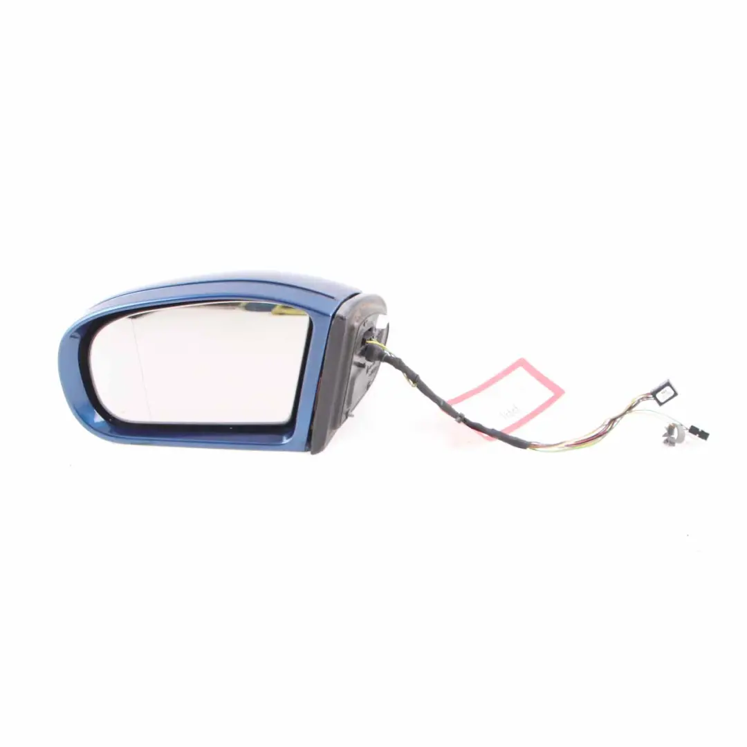 Mercedes W203 Wing Mirror Power Fold Door Left N/S Jaspis Blue Metallic - 345 - SKU rhd-A2038106576-JAR - Part number A2038106576