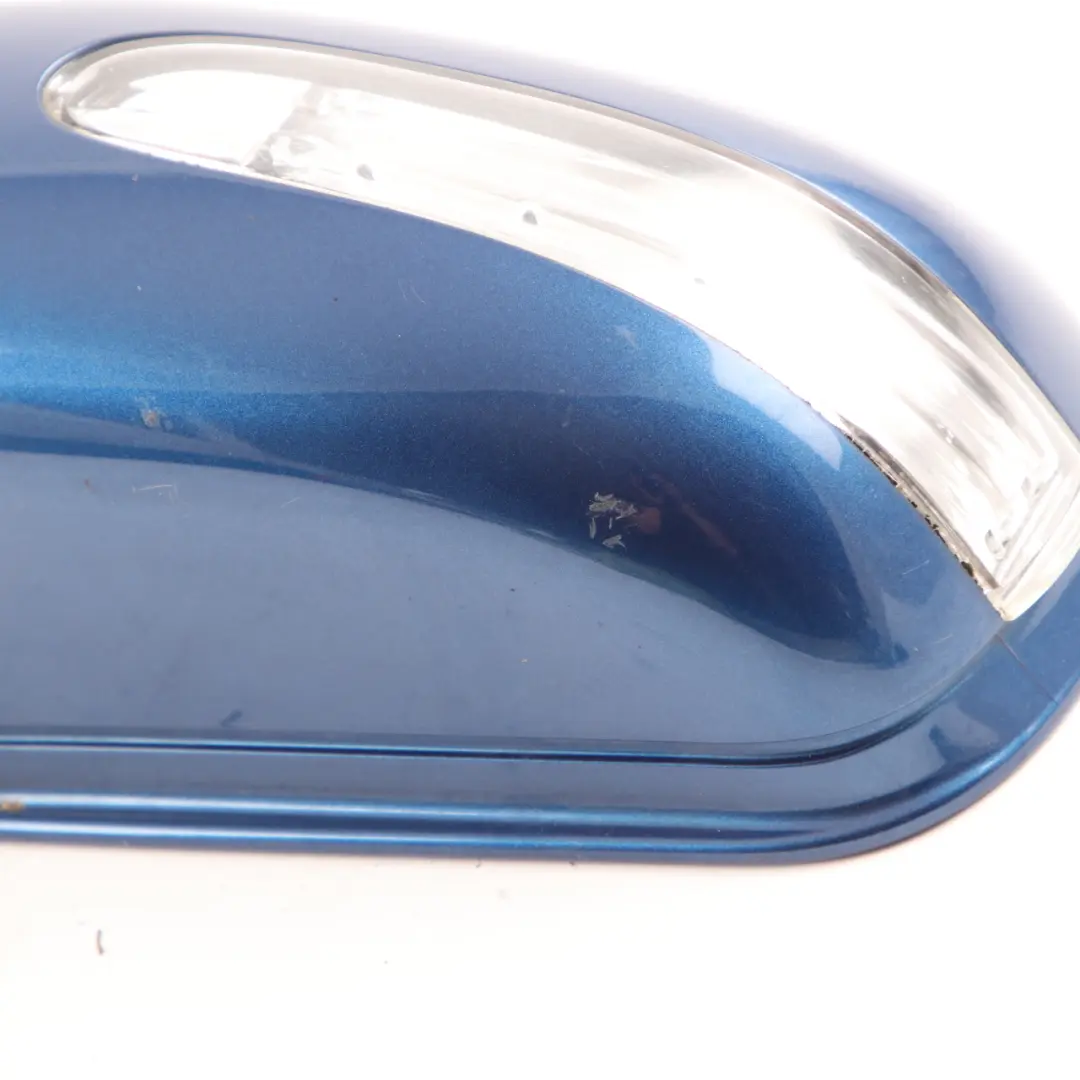 Mercedes W203 Wing Mirror Power Fold Door Left N/S Jaspis Blue Metallic - 345 - SKU rhd-A2038106576-JAR - Part number A2038106576