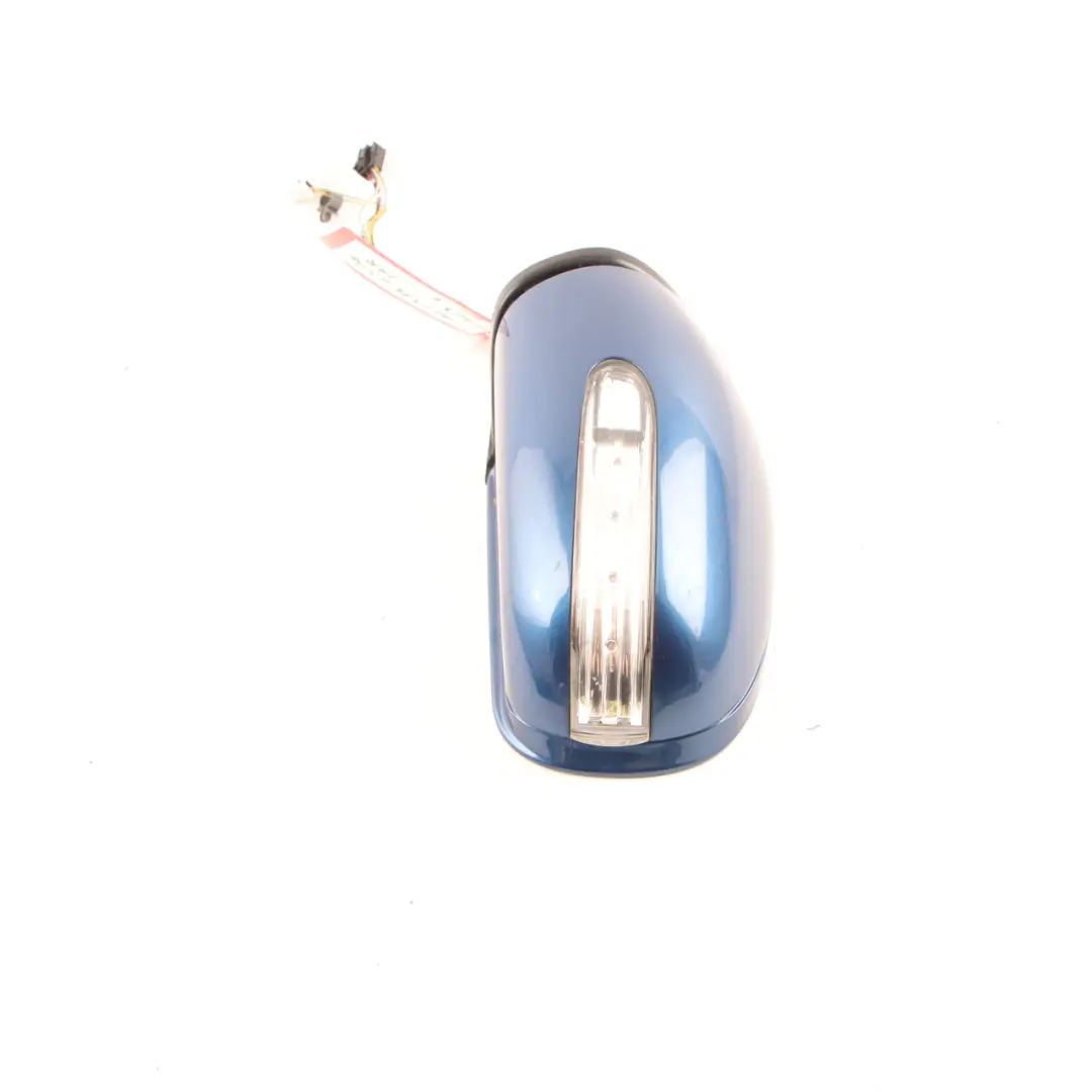 Mercedes W203 Wing Mirror Power Fold Door Left N/S Jaspis Blue Metallic - 345 - SKU rhd-A2038106576-JAR - Part number A2038106576