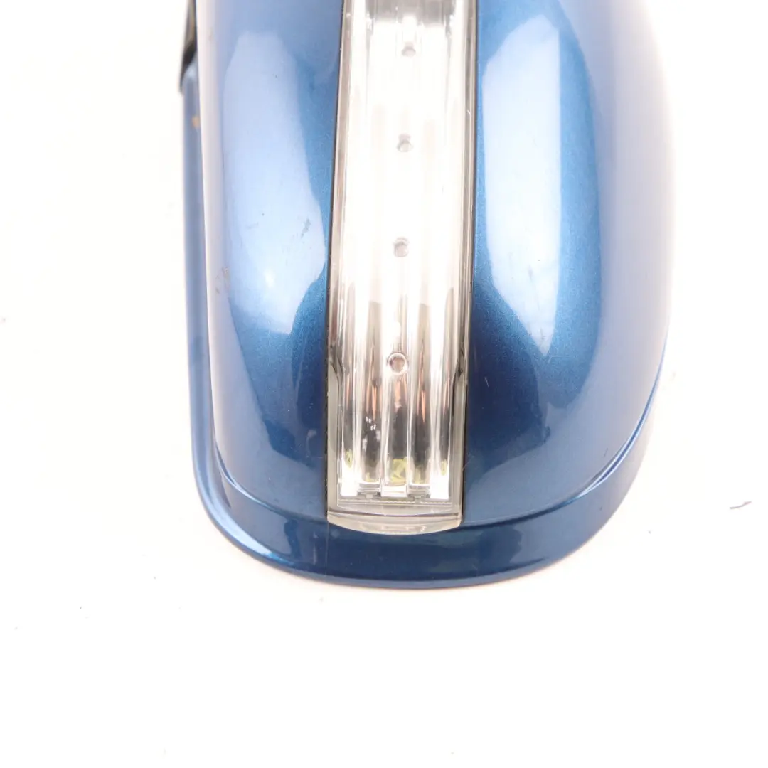 Mercedes W203 Wing Mirror Power Fold Door Left N/S Jaspis Blue Metallic - 345 - SKU rhd-A2038106576-JAR - Part number A2038106576