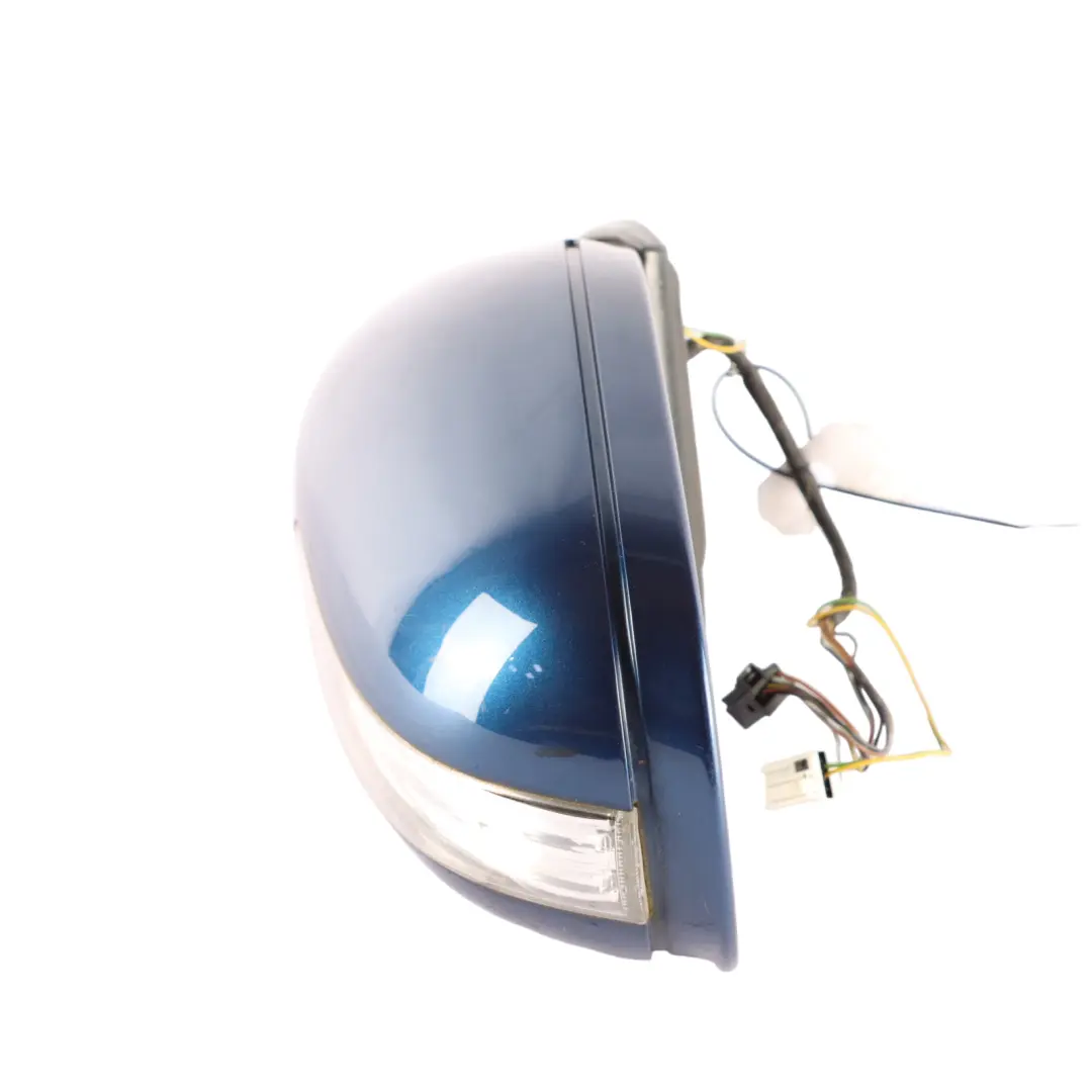 Mercedes W203 Wing Mirror Power Fold Door Left N/S Jaspis Blue Metallic - 345 - SKU rhd-A2038106576-JAS - Part number A2038106576