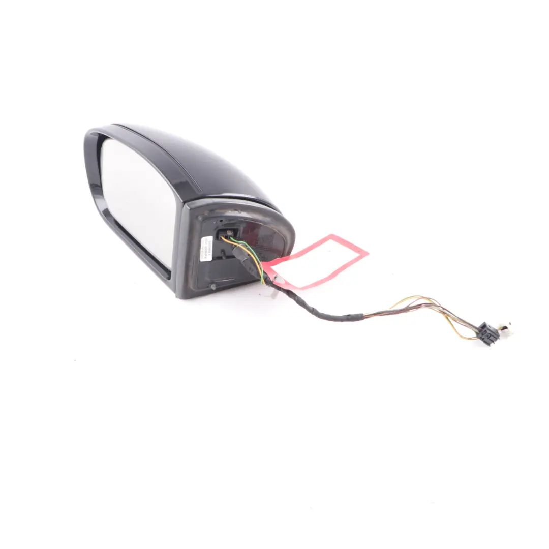 Mercedes W203 Wing Mirror Power Fold Door Left N/S Obsidian Black Metallic - 197 - SKU rhd-A2038106576-OB1 - Part number A2038106576