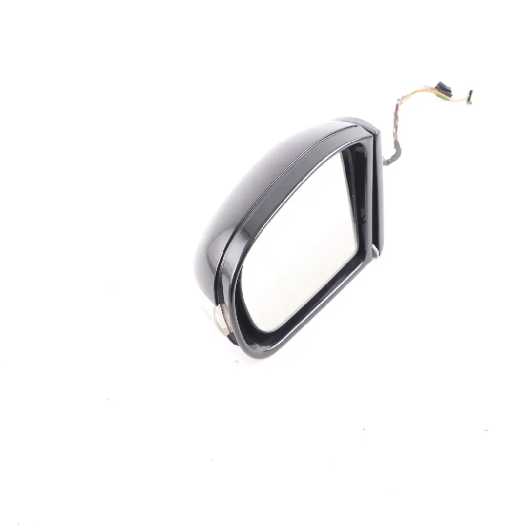 Mercedes W203 Wing Mirror Power Fold Door Left N/S Obsidian Black Metallic - 197 - SKU rhd-A2038106576-OB1 - Part number A2038106576