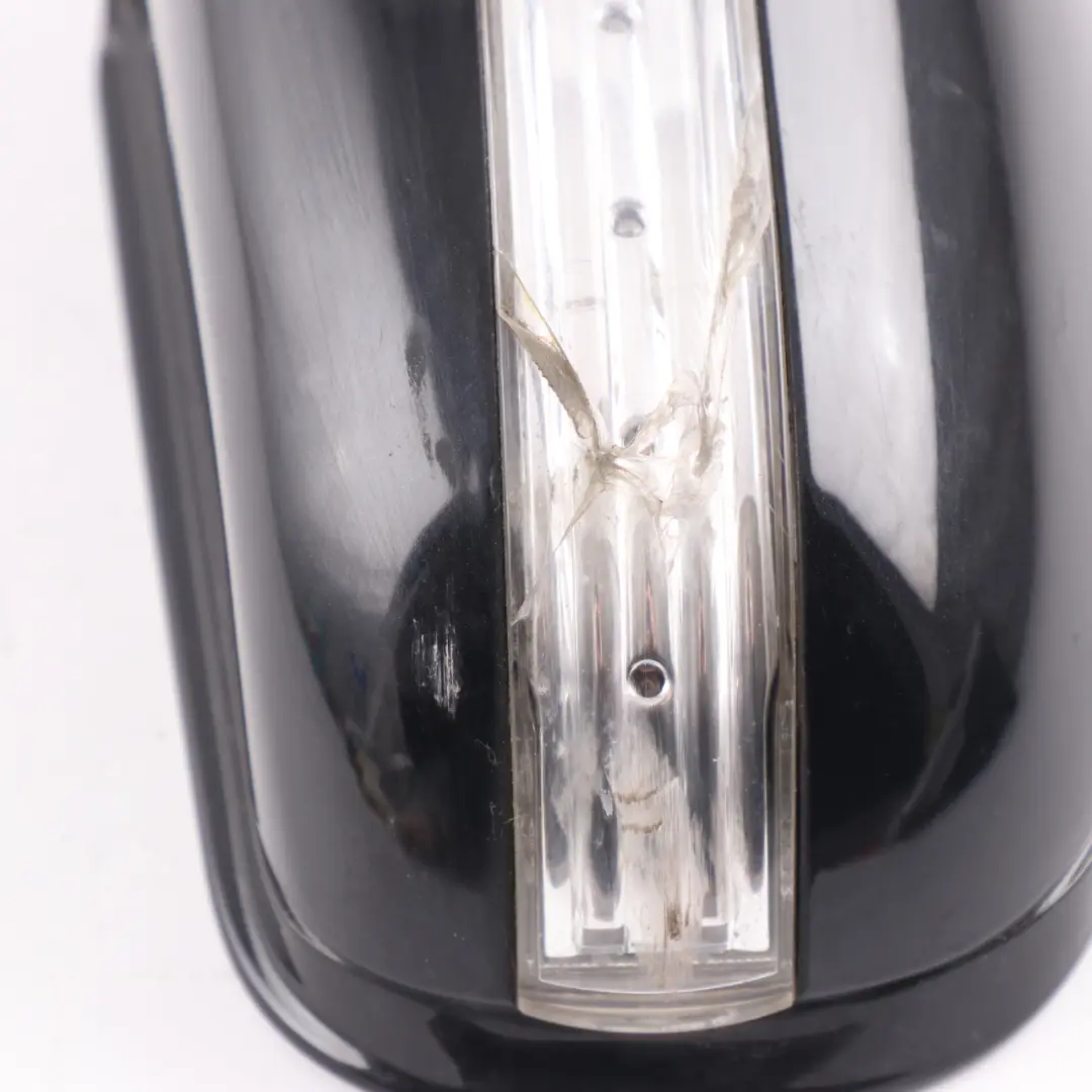 Mercedes W203 Wing Mirror Power Fold Door Left N/S Obsidian Black Metallic - 197 - SKU rhd-A2038106576-OB1 - Part number A2038106576