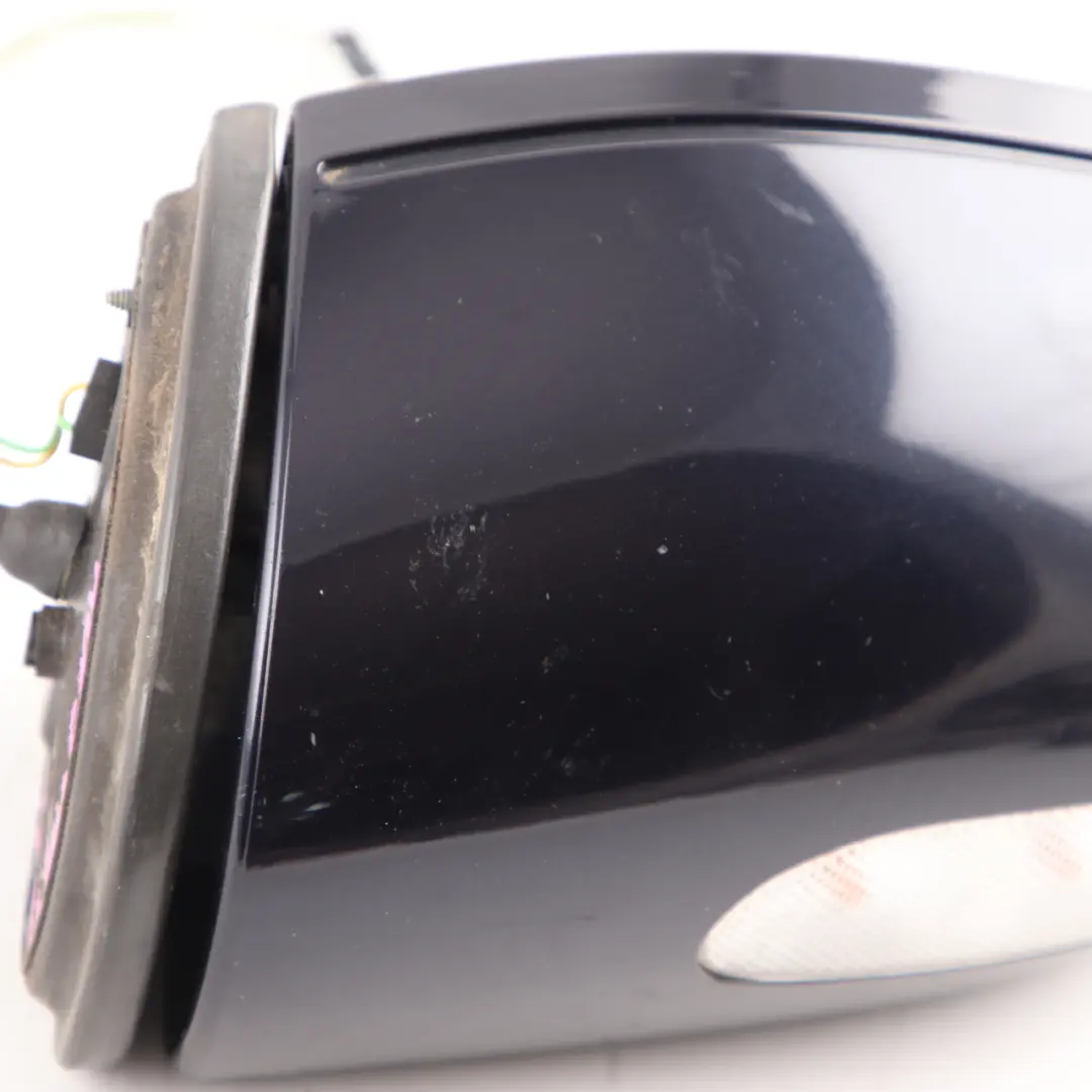 Wing Mirror Power Fold Door Left N/S Outside Tanzanite Blue - 359 to Mercedes W203 with Part number A2038106576 Mercedes W203 Wing Mirror Power Fold Door Left N/S Outside Tanzanite Blue - 359 - SKU rhd-A2038106576-TB - Part number A2038106576