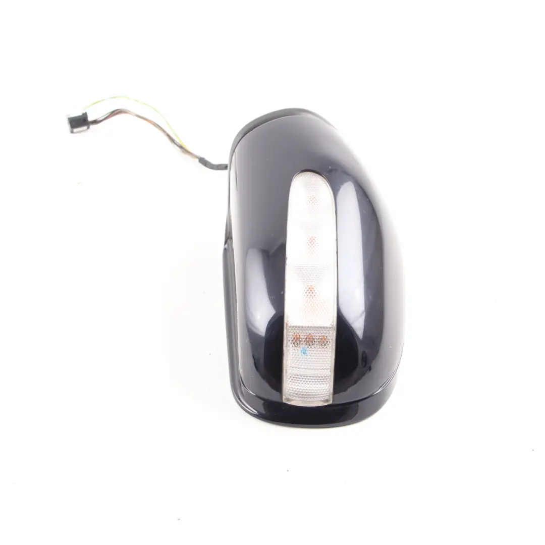 Wing Mirror Power Fold Door Left N/S Outside Tanzanite Blue - 359 to Mercedes W203 with Part number A2038106576 Mercedes W203 Wing Mirror Power Fold Door Left N/S Outside Tanzanite Blue - 359 - SKU rhd-A2038106576-TB - Part number A2038106576