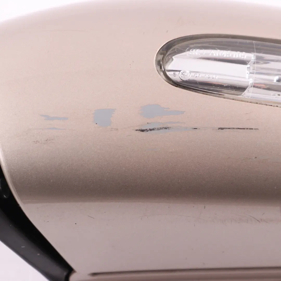 Wing Mirror Power Fold Door Left N/S Outside Travertine Beige 693 to Mercedes W203 with Part number A2038106576 Mercedes W203 Wing Mirror Power Fold Door Left N/S Outside Travertine Beige 693 - SKU rhd-A2038106576-TRB - Part number A2038106576