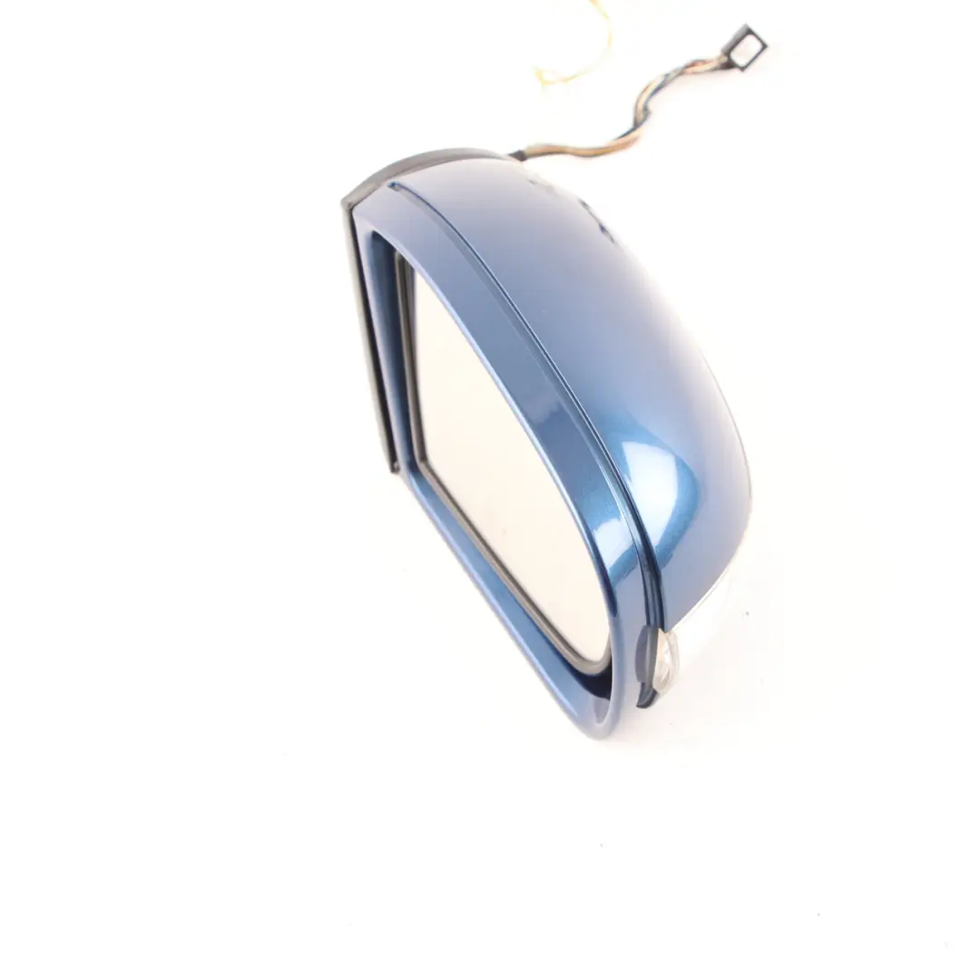 Mercedes W203 Wing Mirror Door Right O/S Auto Dip Power Fold Jaspis Blue - 345 - SKU rhd-A2038107276-JAR - Part number A2038107276