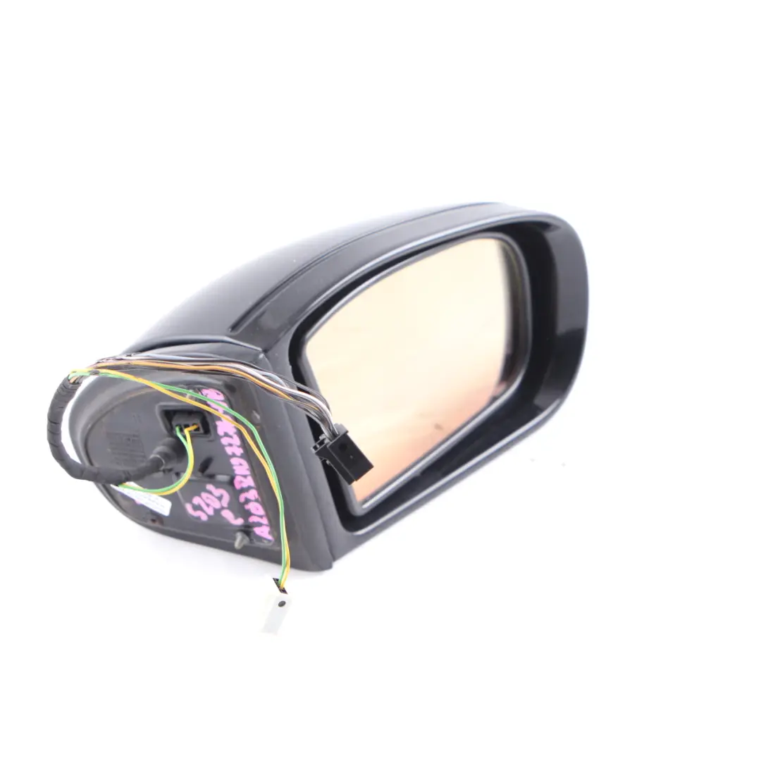 Wing Mirror Door Right O/S Auto Dip Power Fold Obsidian Black 197 to Mercedes W203 with Part number A2038107276 Mercedes W203 Wing Mirror Door Right O/S Auto Dip Power Fold Obsidian Black 197 - SKU rhd-A2038107276-OB1 - Part number A2038107276