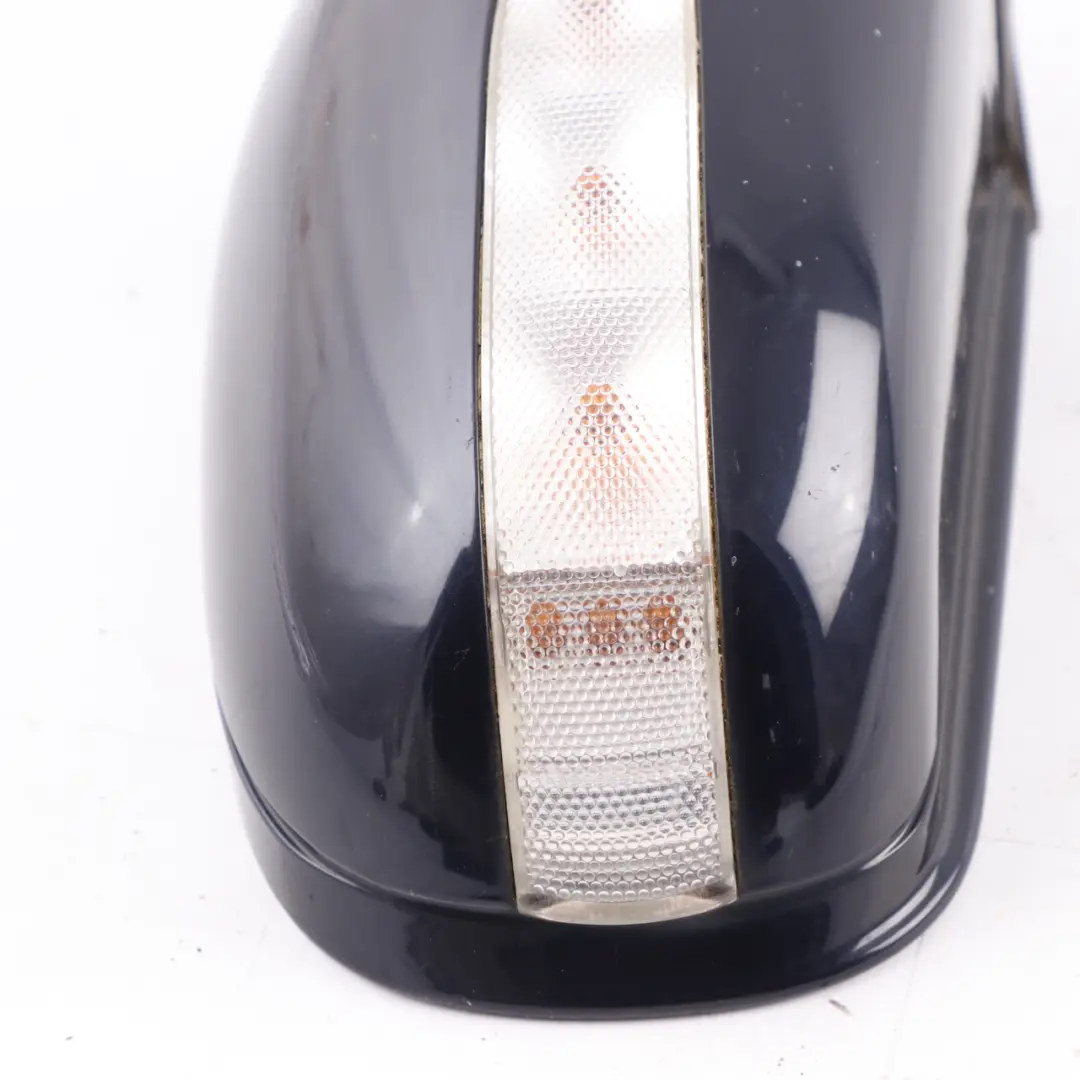 Mercedes W203 Wing Mirror Right O/S Door Auto Dip Folding Tanzanite Blue - 359 - SKU rhd-A2038107276-TB - Part number A2038107276