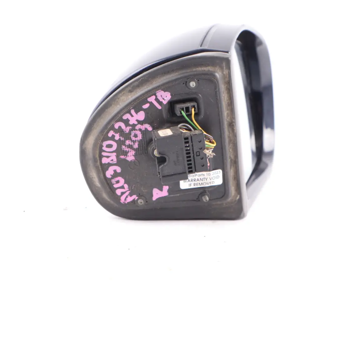 Wing Mirror Right O/S Door Auto Dip Folding Tanzanite Blue - 359 to Mercedes W203 with Part number A2038107276 Mercedes W203 Wing Mirror Right O/S Door Auto Dip Folding Tanzanite Blue - 359 - SKU rhd-A2038107276-TB - Part number A2038107276