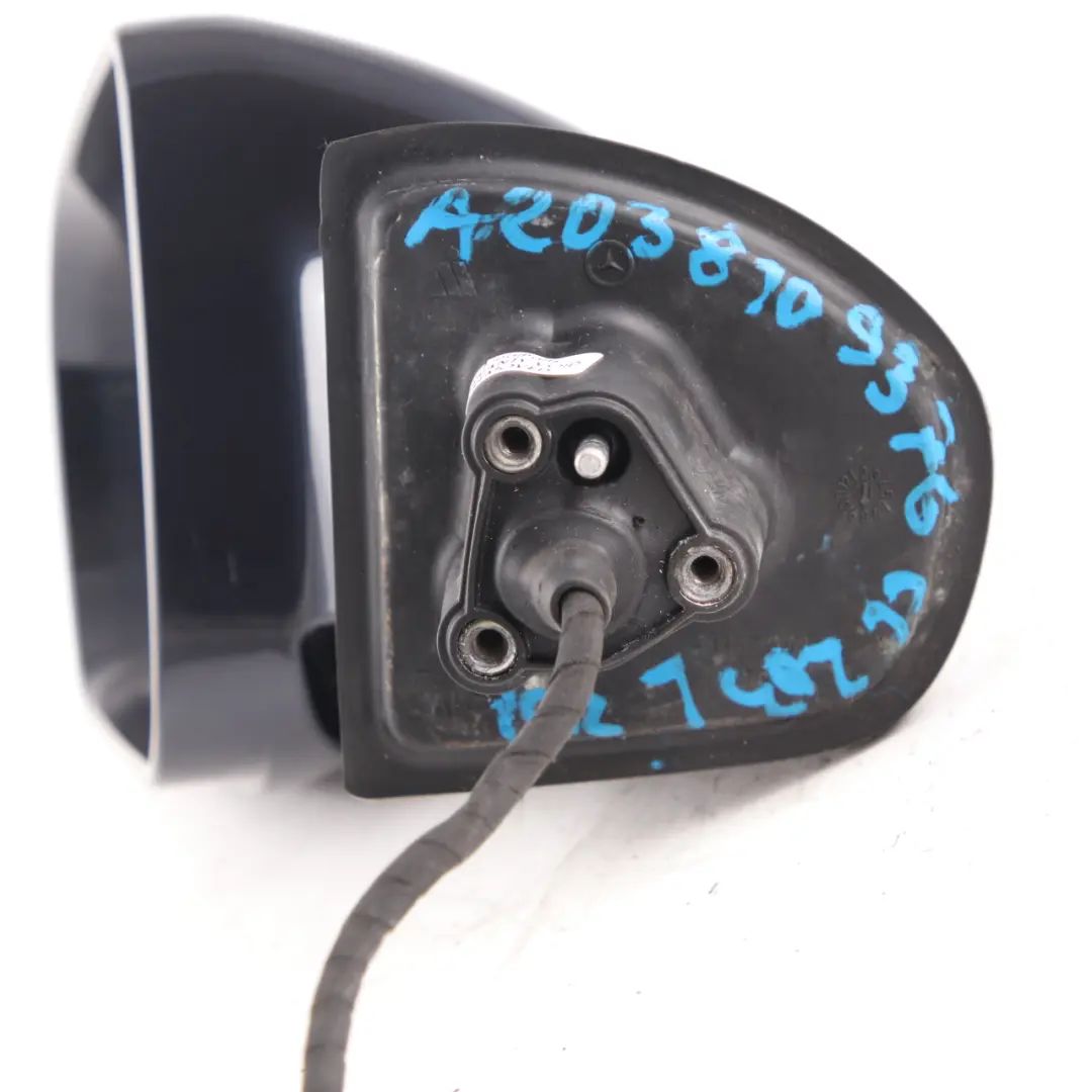 Wing Mirror Mercedes CL203 Power Fold Left N/S Door Chromite Black to with Part number A2038109376 Wing Mirror Mercedes CL203 Power Fold Left N/S Door Chromite Black - SKU rhd-A2038109376-CHS - Part number A2038109376