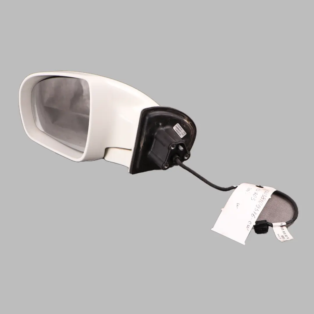 Wing Mirror Power Fold Door Left N/S Outside Calcite White 650 to Mercedes CL203 with Part number A2038109376 Mercedes CL203 Wing Mirror Power Fold Door Left N/S Outside Calcite White 650 - SKU rhd-A2038109376-CW - Part number A2038109376