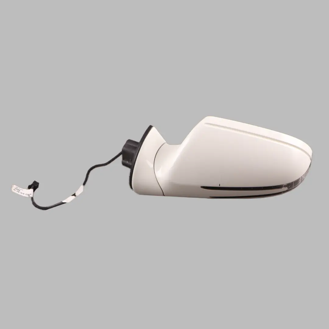 Wing Mirror Power Fold Door Left N/S Outside Calcite White 650 to Mercedes CL203 with Part number A2038109376 Mercedes CL203 Wing Mirror Power Fold Door Left N/S Outside Calcite White 650 - SKU rhd-A2038109376-CW - Part number A2038109376