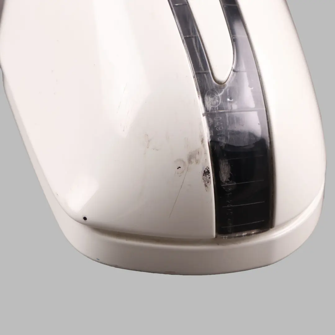 Mercedes CL203 Wing Mirror Power Fold Door Left N/S Outside Calcite White 650 - SKU rhd-A2038109376-CW - Part number A2038109376