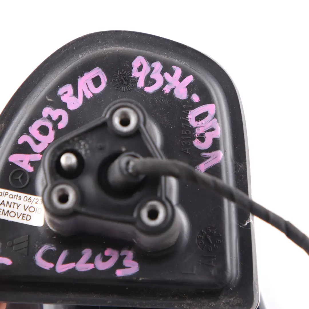 Wing Mirror Power Fold Left Door N/S Obsidian Black Metallic 197 to Mercedes CL203 with Part number A2038109376 Mercedes CL203 Wing Mirror Power Fold Left Door N/S Obsidian Black Metallic 197 - SKU rhd-A2038109376-OB1 - Part number A2038109376