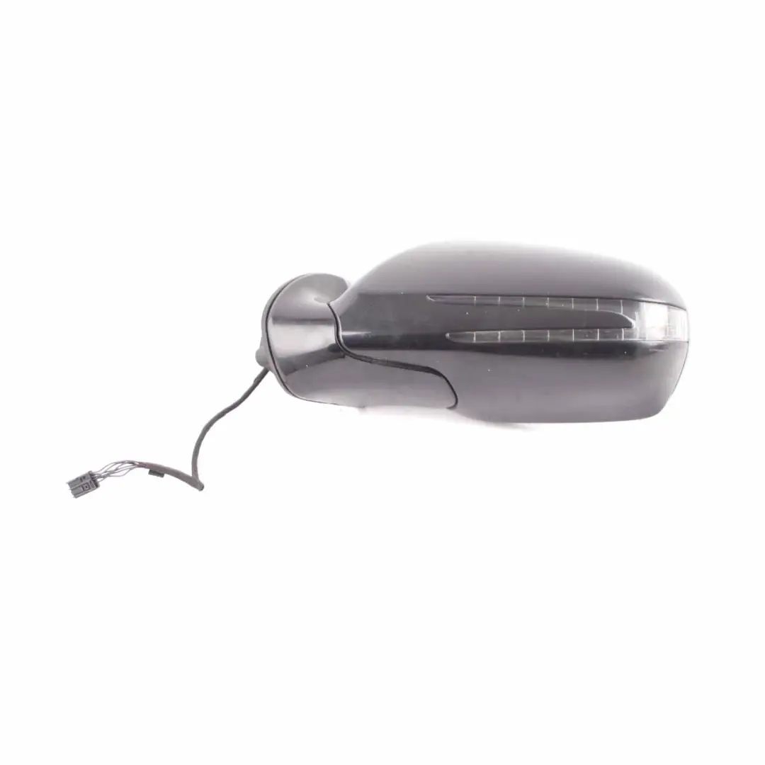 Mercedes CL203 Wing Mirror Power Fold Left Door N/S Obsidian Black Metallic 197 - SKU rhd-A2038109376-OB1 - Part number A2038109376