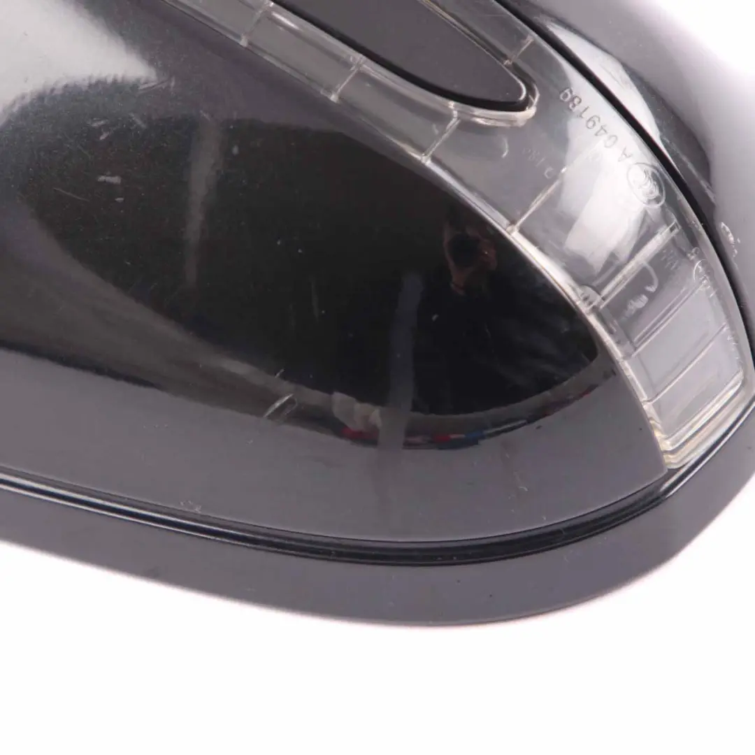  Wing Mirror Mercedes CL203 Power Fold Right Door Obsidian Black Metallic 197U - SKU rhd-A2038109476-OB - Part number A2038109476