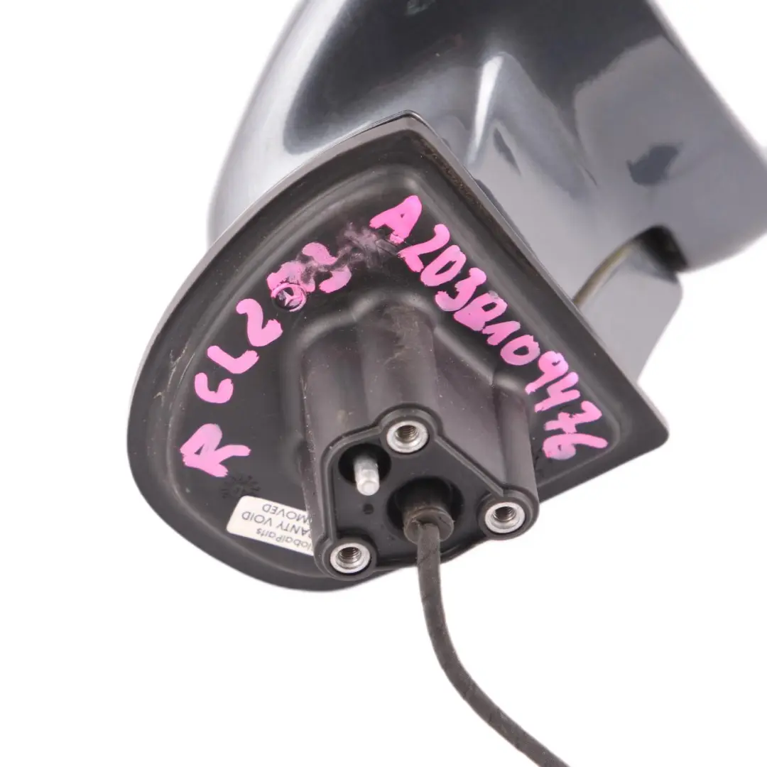  Wing Mirror Mercedes CL203 Power Fold Right Door Tenoritgrau Grey 755 - SKU rhd-A2038109476-TNG - Part number A2038109476