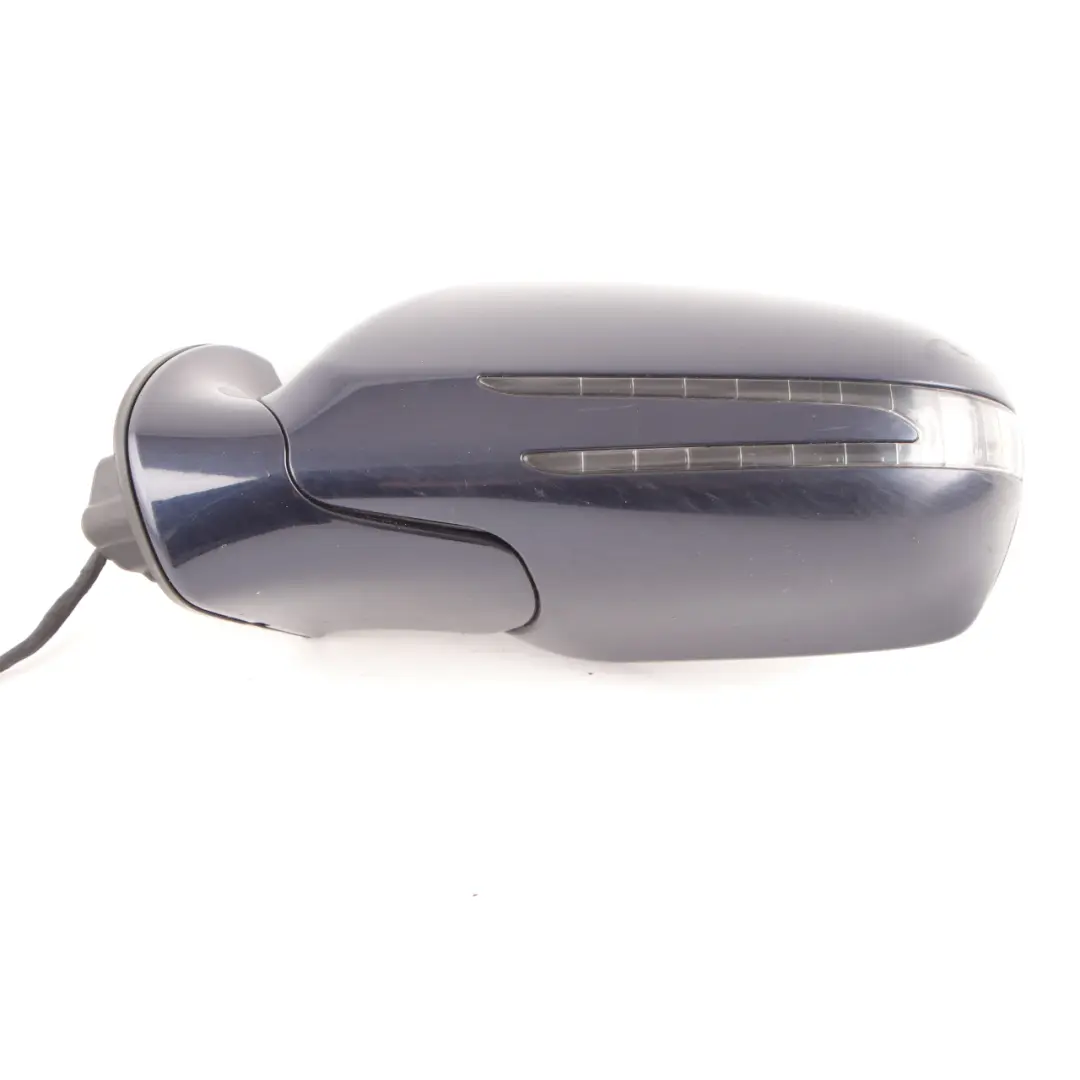 Mercedes CLC CL203 Wing Mirror Power Fold Left Door N/S Tanzanite Blue - 359 - SKU rhd-A2038109576-TB - Part number A2038109576