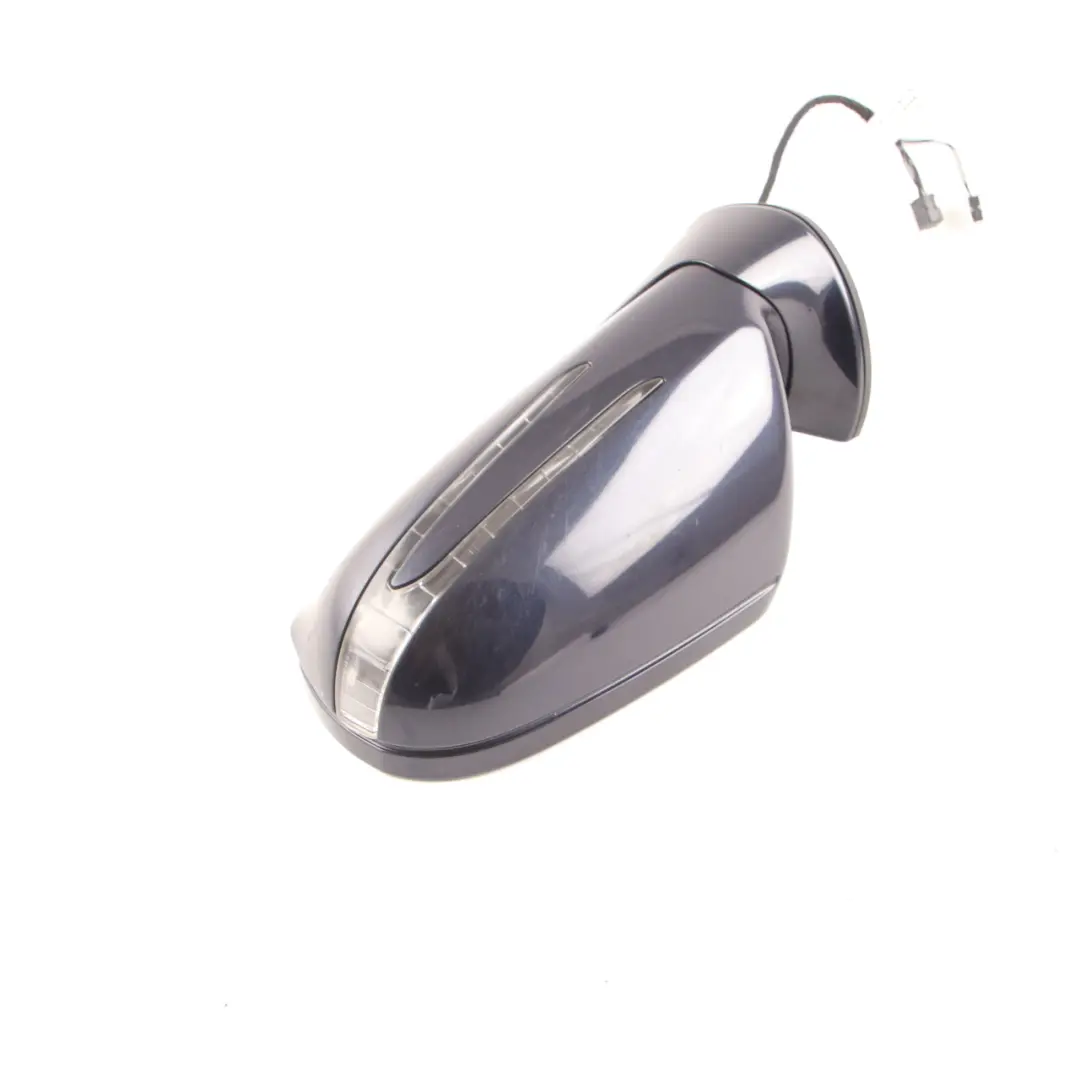Mercedes CLC CL203 Wing Mirror Power Fold Left Door N/S Tanzanite Blue - 359 - SKU rhd-A2038109576-TB - Part number A2038109576