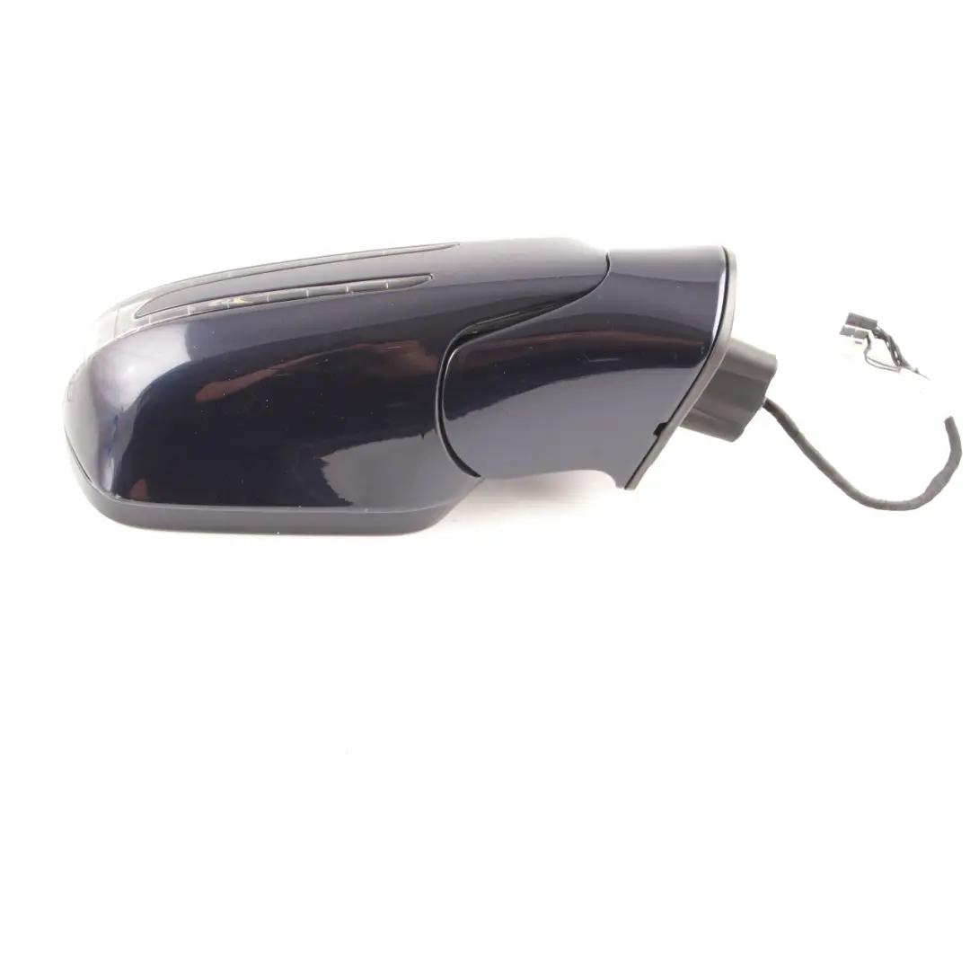 Mercedes CLC CL203 Wing Mirror Power Fold Door Right O/S Tanzanite Blue - 359 - SKU rhd-A2038109676-TB - Part number A2038109676
