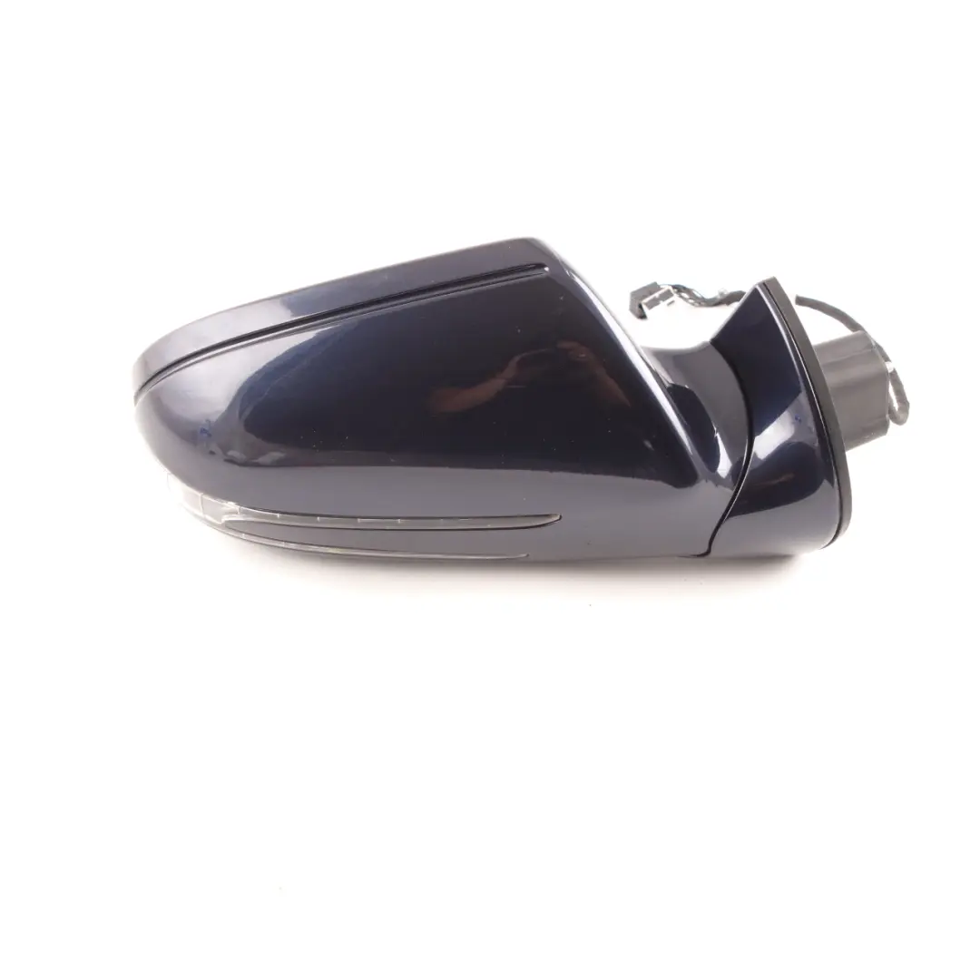 Mercedes CLC CL203 Wing Mirror Power Fold Door Right O/S Tanzanite Blue - 359 - SKU rhd-A2038109676-TB - Part number A2038109676