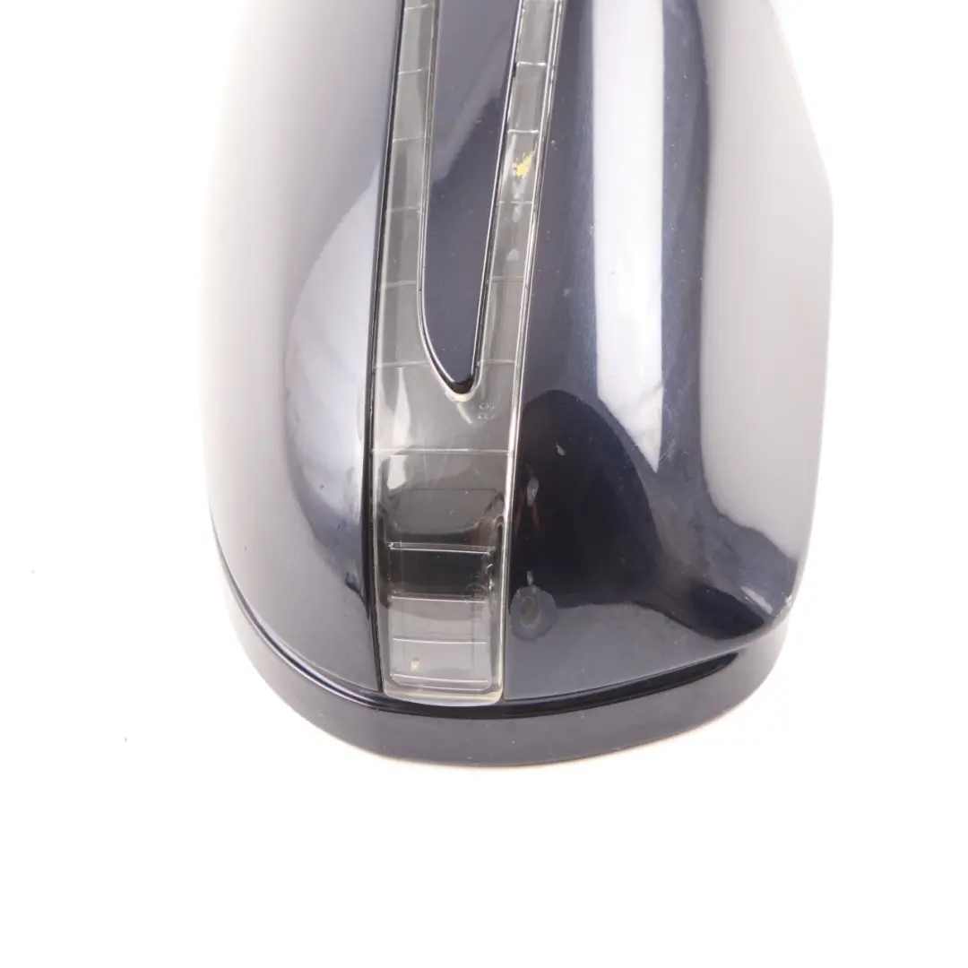 Mercedes CLC CL203 Wing Mirror Power Fold Door Right O/S Tanzanite Blue - 359 - SKU rhd-A2038109676-TB - Part number A2038109676