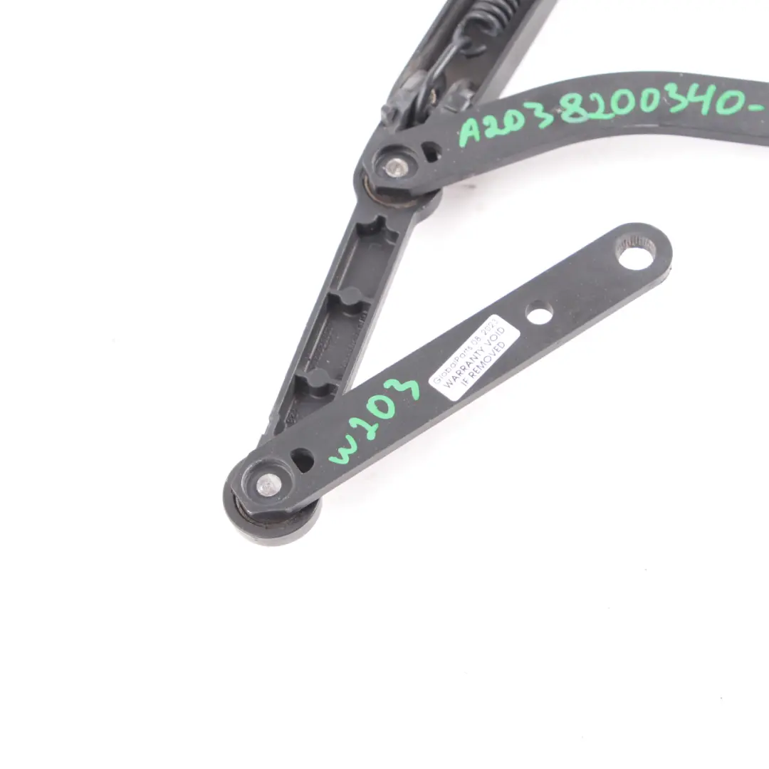 Wiper Arm Mercedes W209 Windshield Front Passenger's Side to with Part number A2038200340 Wiper Arm Mercedes W209 Windshield Front Passenger's Side - SKU rhd-A2038200340-1 - Part number A2038200340