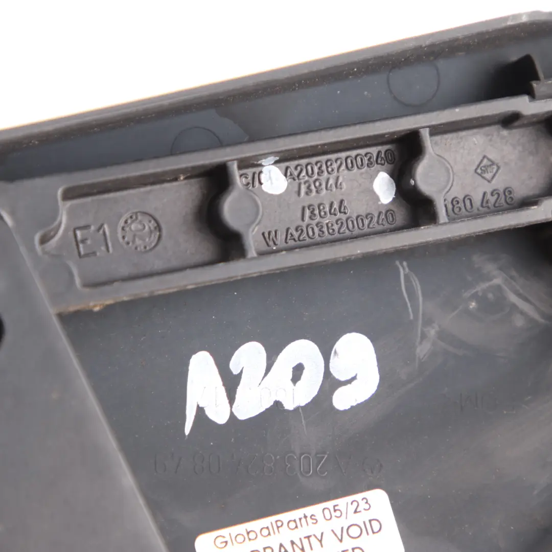 Wiper Arm Mercedes W209 Windshield Front Passenger's Side to with Part number A2038200340 Wiper Arm Mercedes W209 Windshield Front Passenger's Side - SKU rhd-A2038200340 - Part number A2038200340