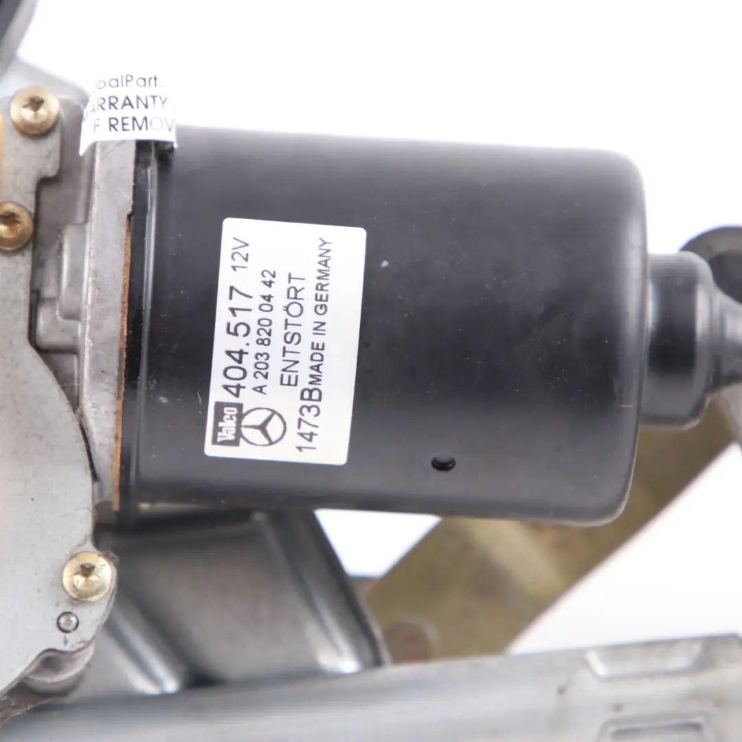 Mercedes CLC CL203 Windscreen Front Wiper Linkage System Motor A2038200442 - SKU rhd-A2038201012 - Part number A2038201012