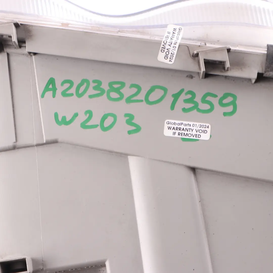 Headlight Headlamp Lamp Front Left N/S to Mercedes W203 with Part number A2038201359 Mercedes W203 Headlight Headlamp Lamp Front Left N/S - SKU rhd-A2038201359 - Part number A2038201359