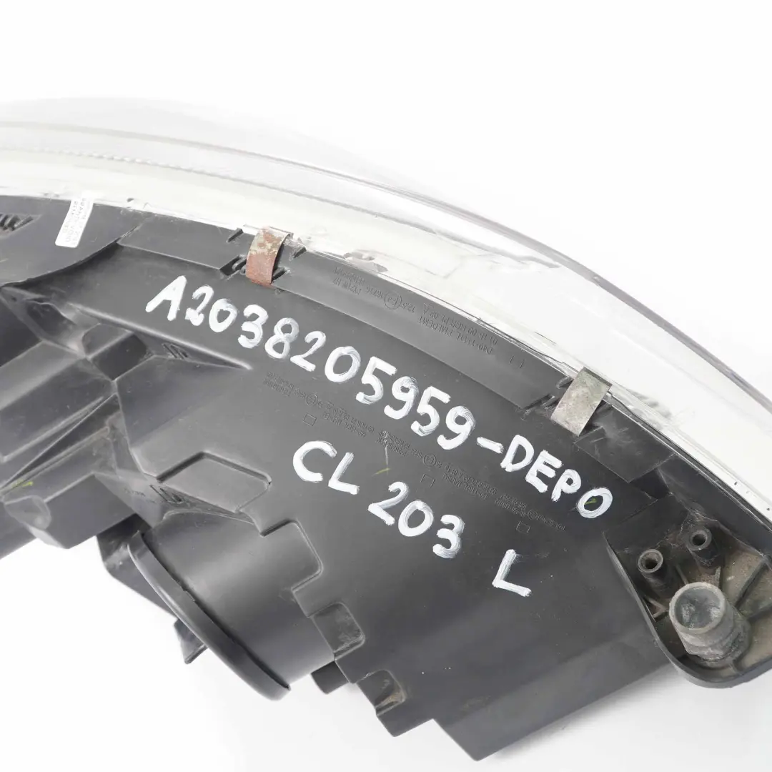 Mercedes CL203 W204 Headlamp Headlight Front Left N/S DEPO - SKU rhd-A2038205959-DEPO - Part number A2038205959