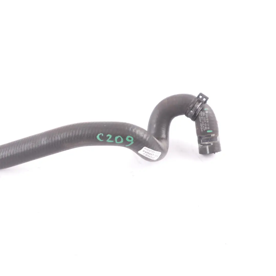 Water Hose Mercedes W203 CLK C209 Heat Exchanger Coolant Pipe Line to with Part number A2038301796 Water Hose Mercedes W203 CLK C209 Heat Exchanger Coolant Pipe Line - SKU rhd-A2038301796 - Part number A2038301796
