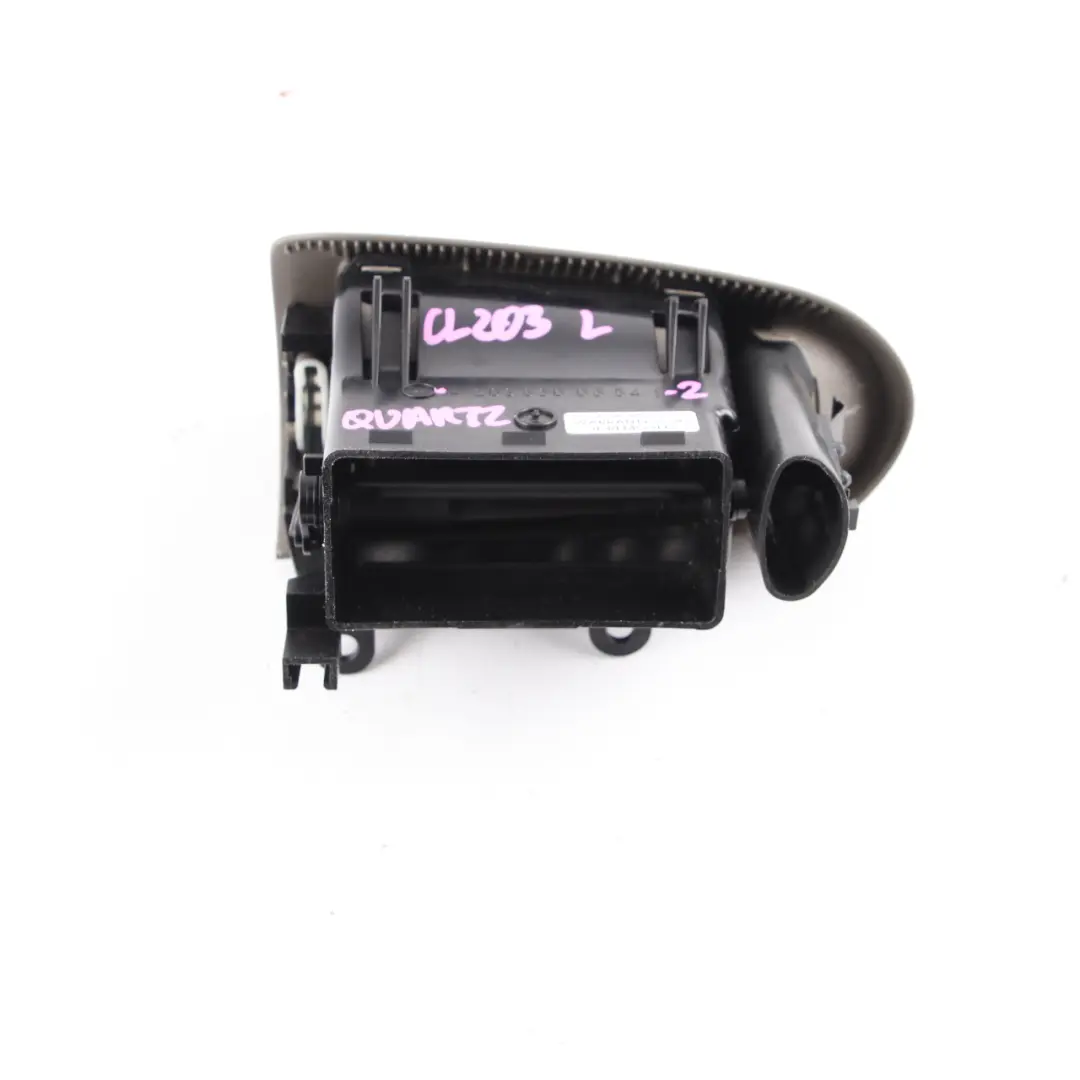 Fresh Air Grille Left N/S Vent Dashboard Nozzle Quartz A2038300554 to Mercedes W203 with Part number A2038303154 Mercedes W203 Fresh Air Grille Left N/S Vent Dashboard Nozzle Quartz A2038300554 - SKU rhd-A2038303154-3 - Part number A2038303154