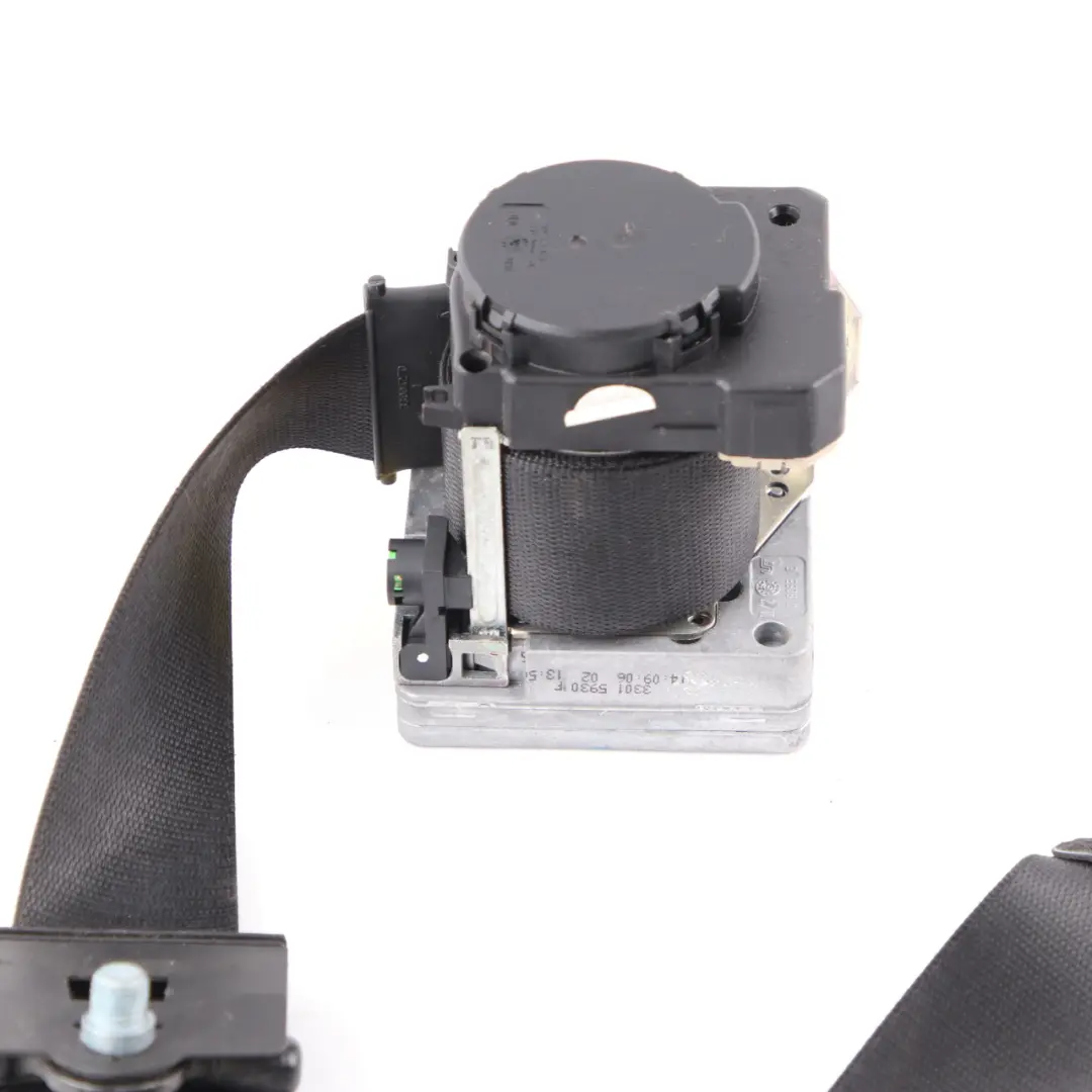 Mercedes W203 Seatbelt Front Right O/S Seat Safety Belt Black - SKU rhd-A2038601086-1 - Part number A2038601086